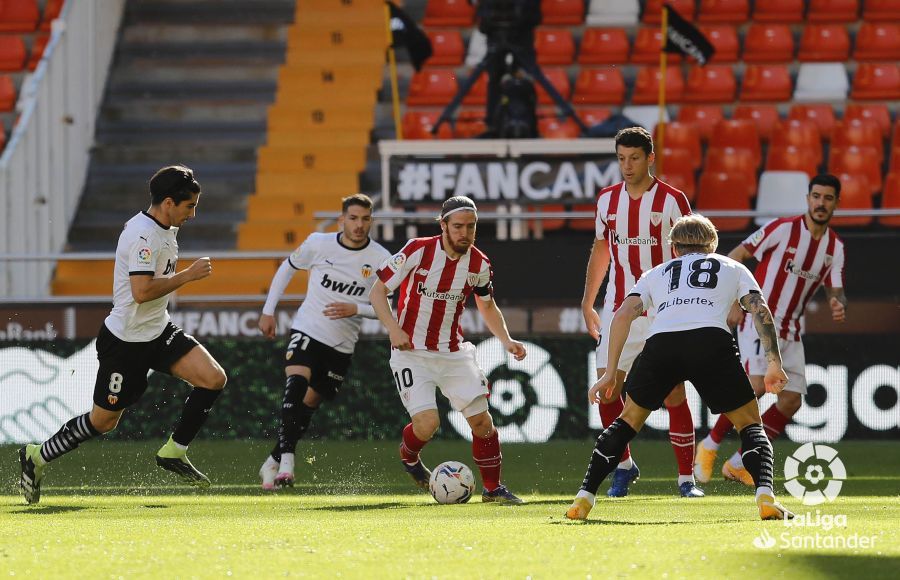 Iker Muniain, durante el Valencia-Athletic.
