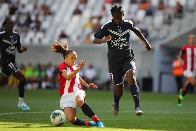  Vanesa Gimbert en un partido de la pasada pretemporada.