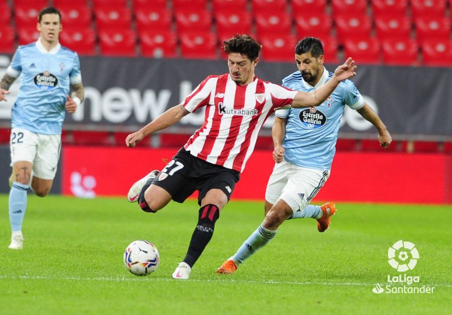  Unai Vencedor había repetido titularidad ante el Celta de Vigo.