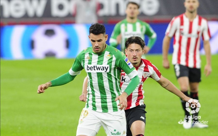 El bilbaíno Unai Vencedor fue titular ante el Betis en San Mamés.