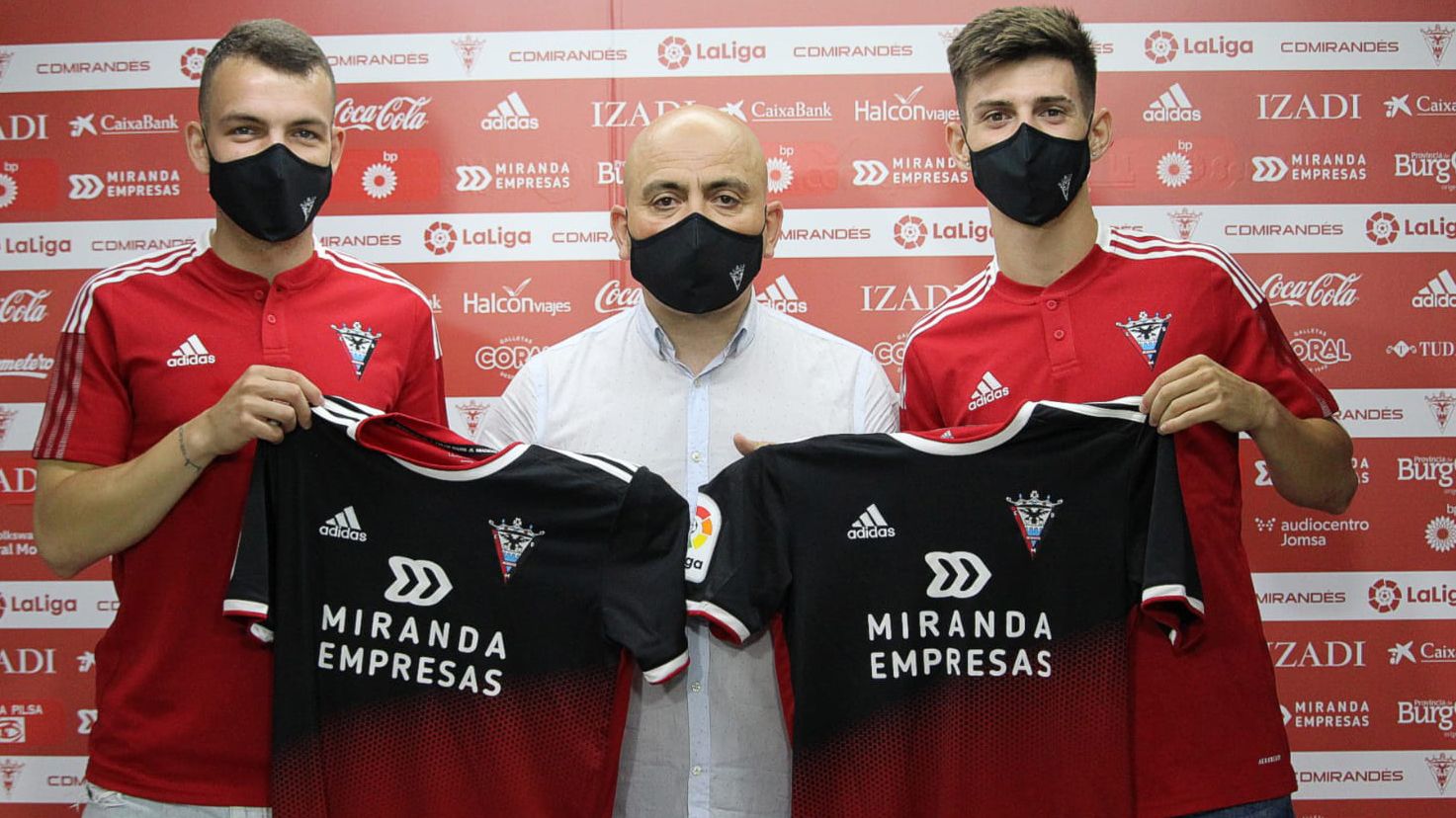  Iñigo Vicente e Imanol García de Albéniz ya forman parte del CD Mirandés.