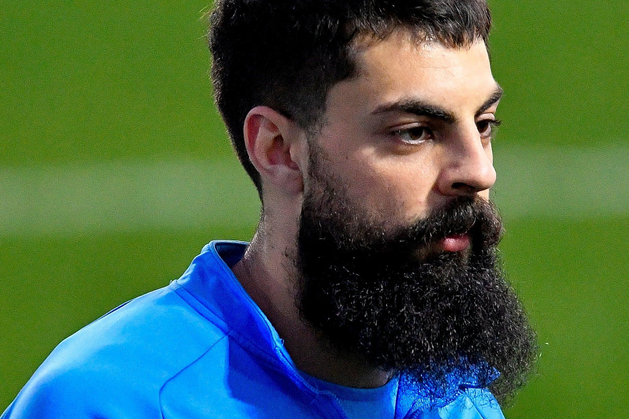 Primer plano de Asier Villalibre en Lezama.