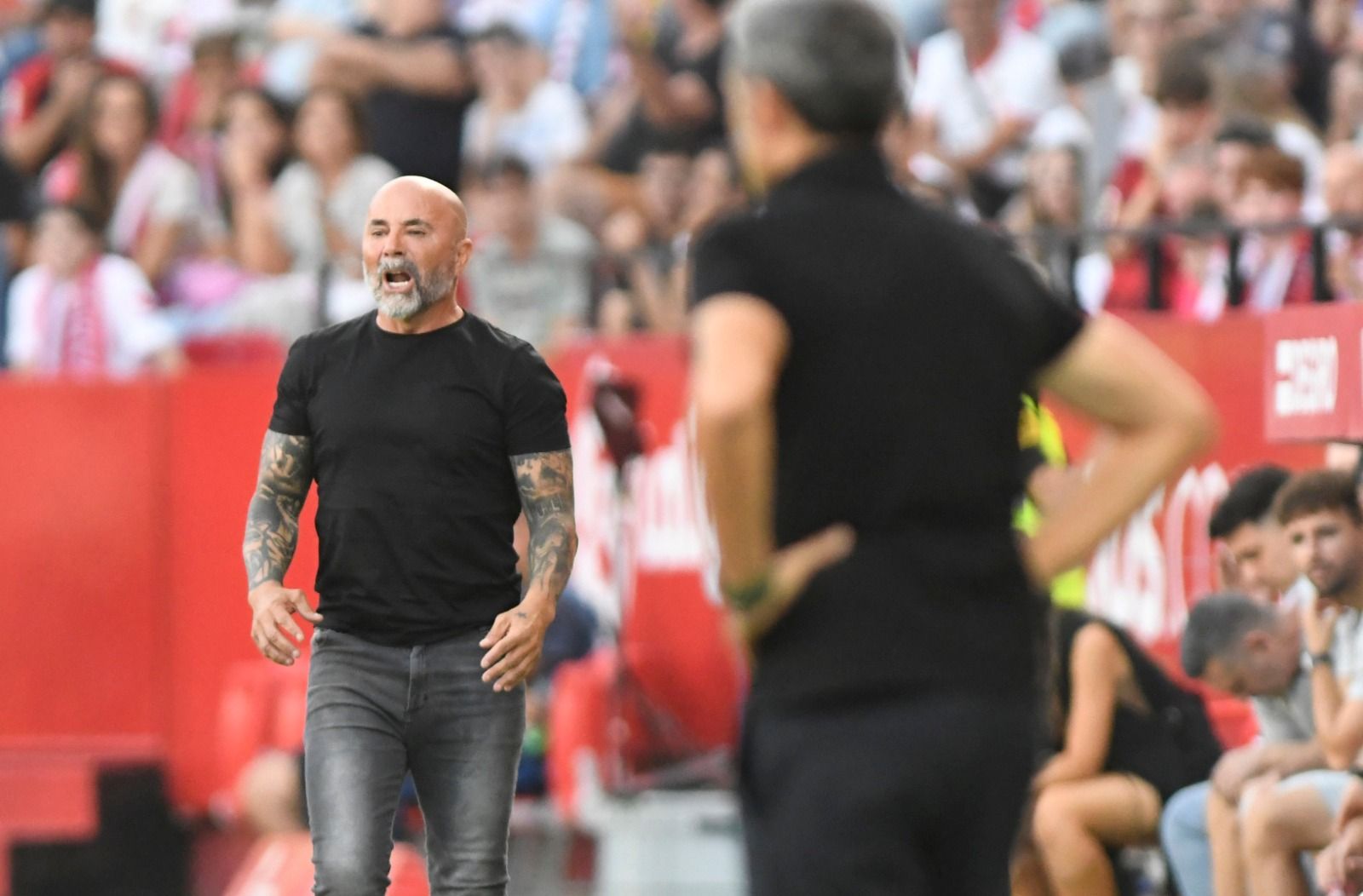  Sampaoli, ante el Athletic.
