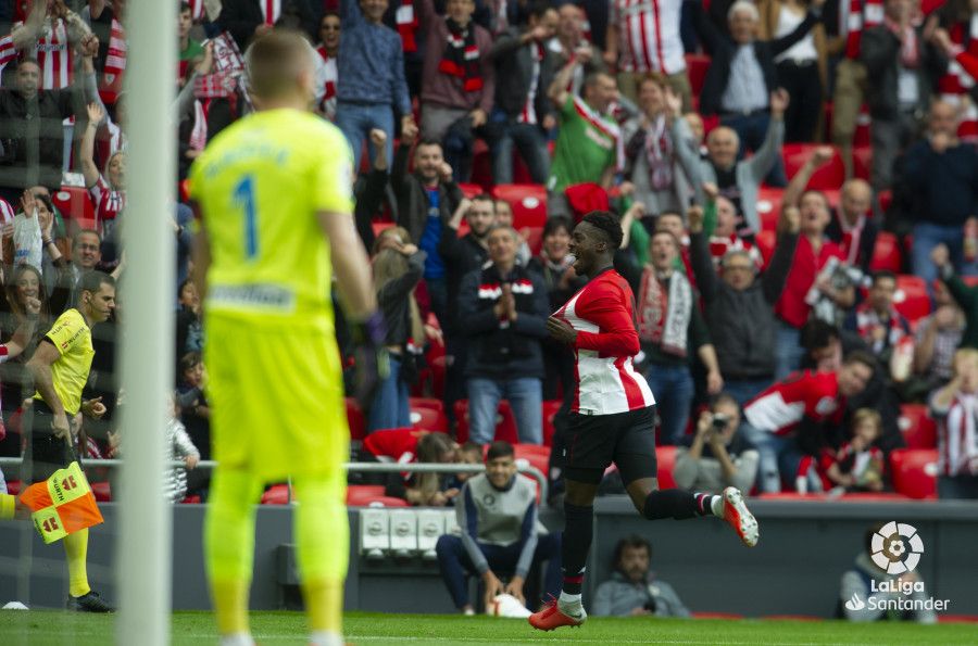  Iñaki Williams abrió la lata ante el Rayo nada más empezar.