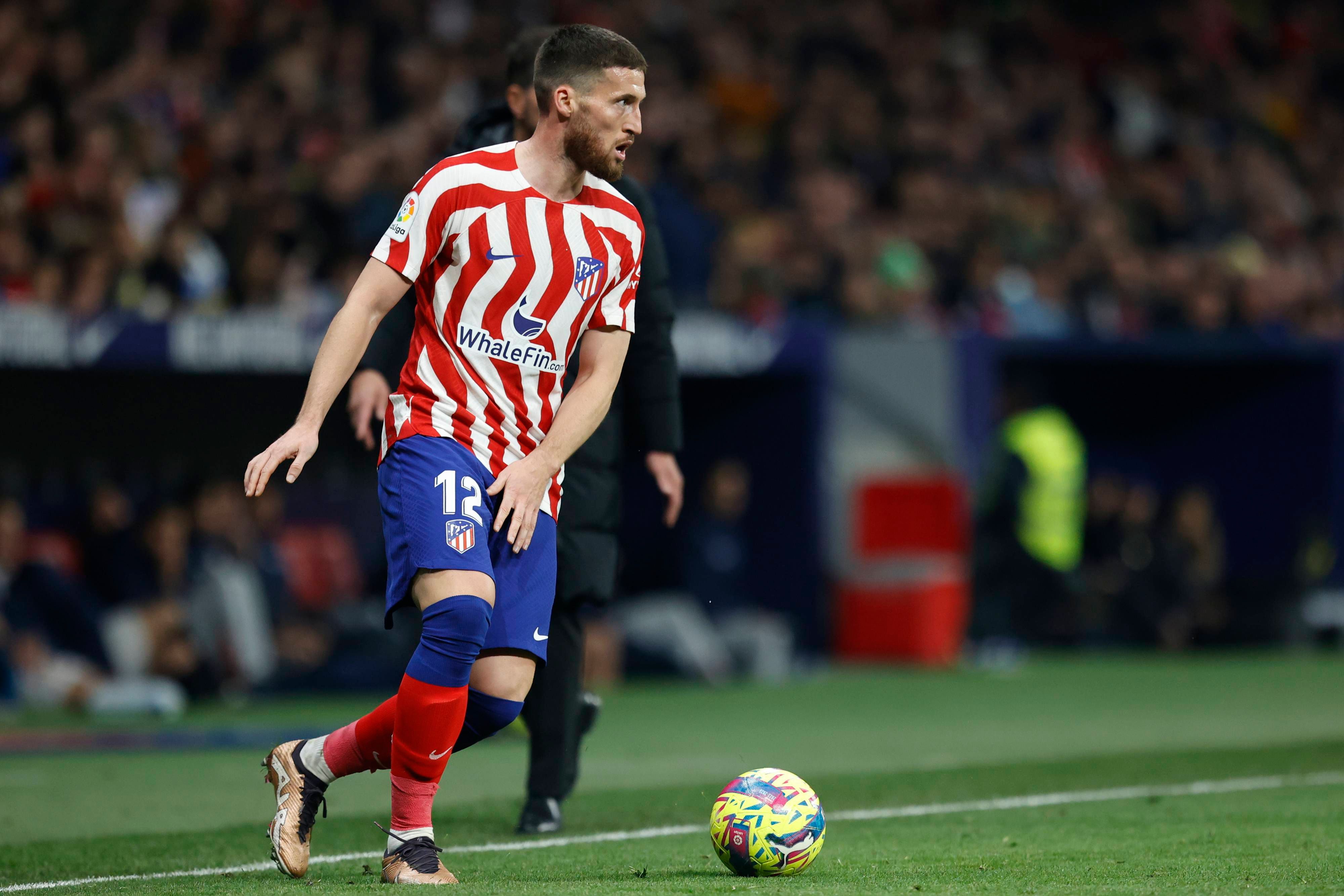  Matt Doherty, en su debut con el Atlético de Madrid.