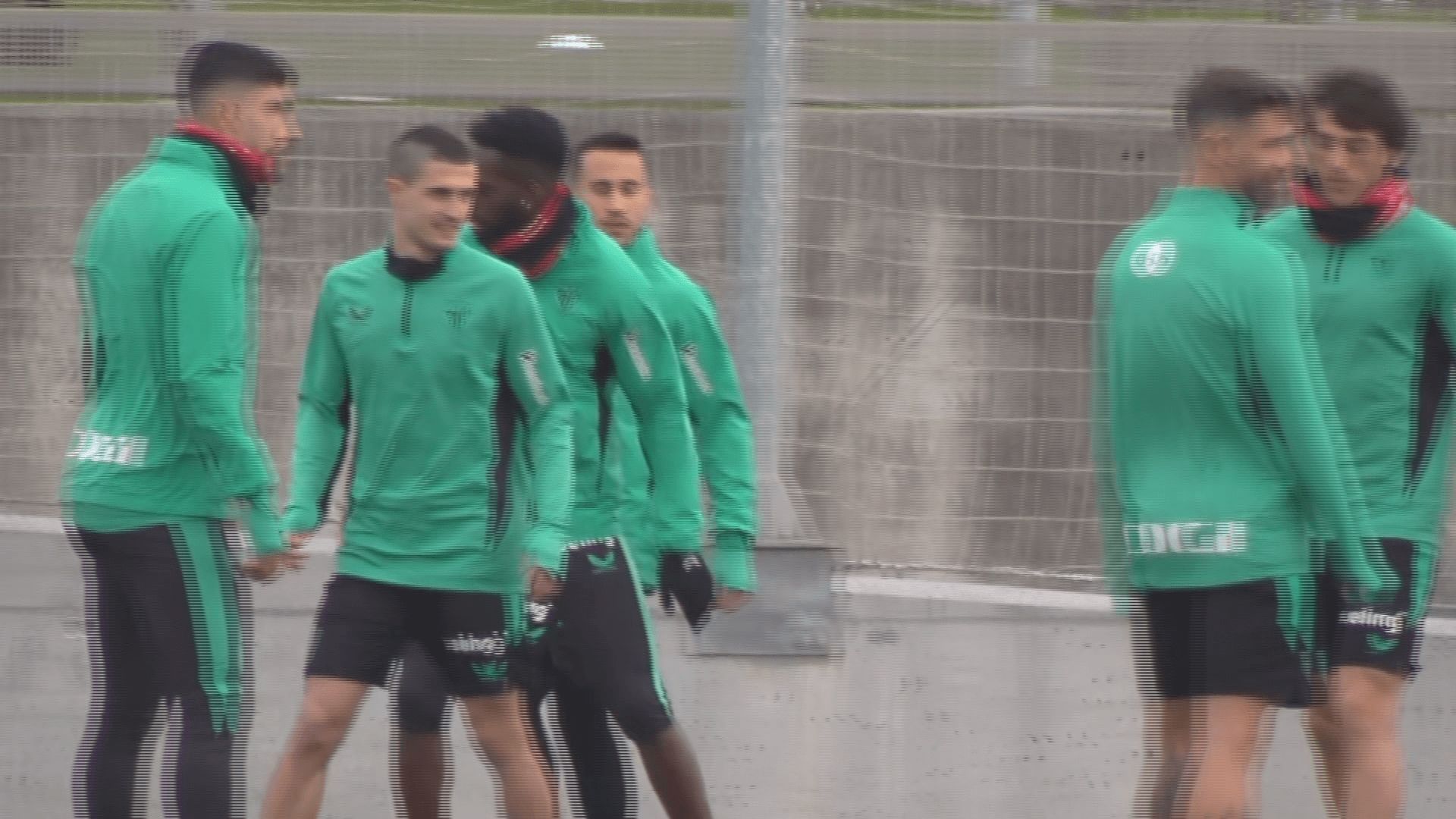  Entrenamiento del Athletic.