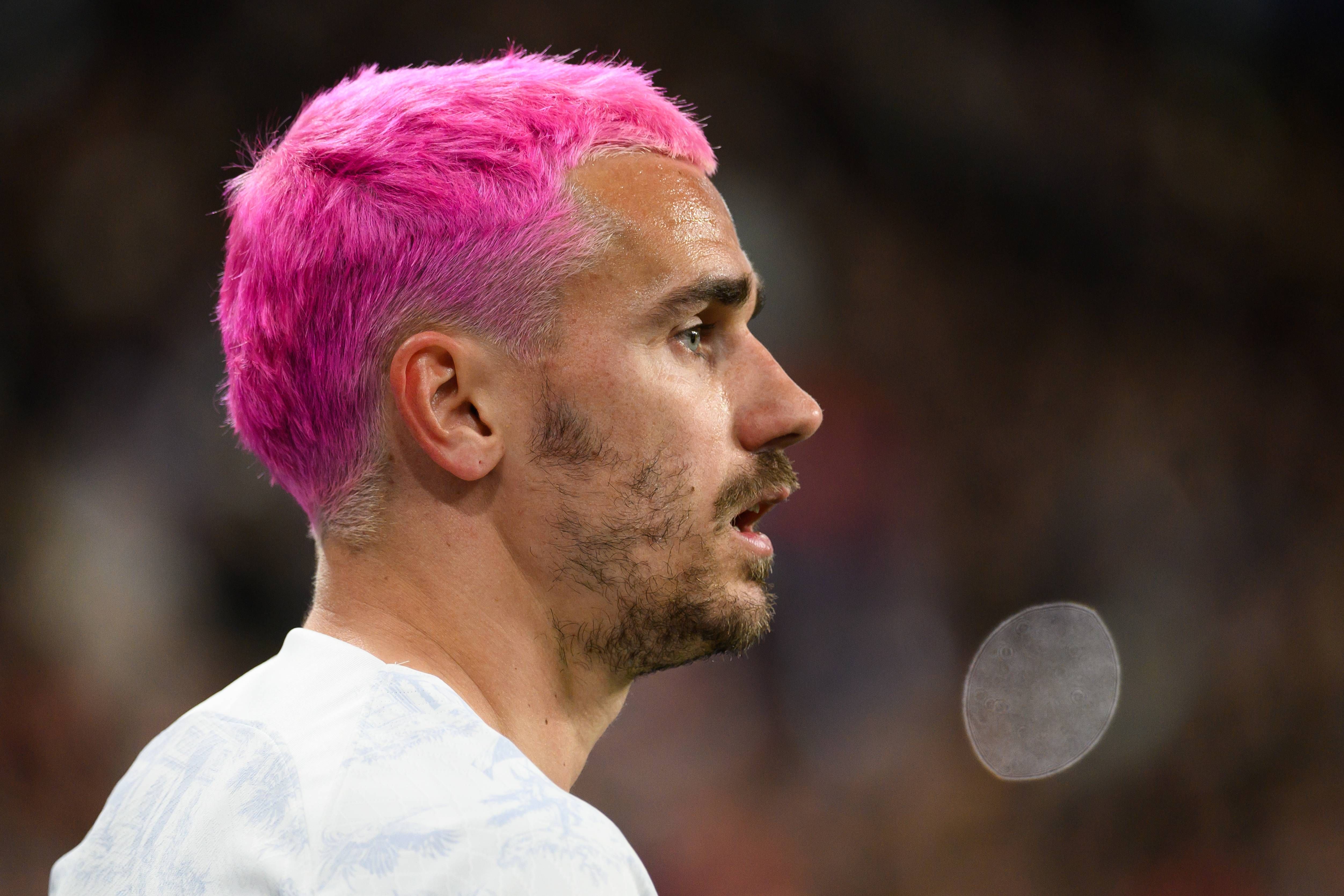  Antoine Griezmann, durante un partido de Francia.