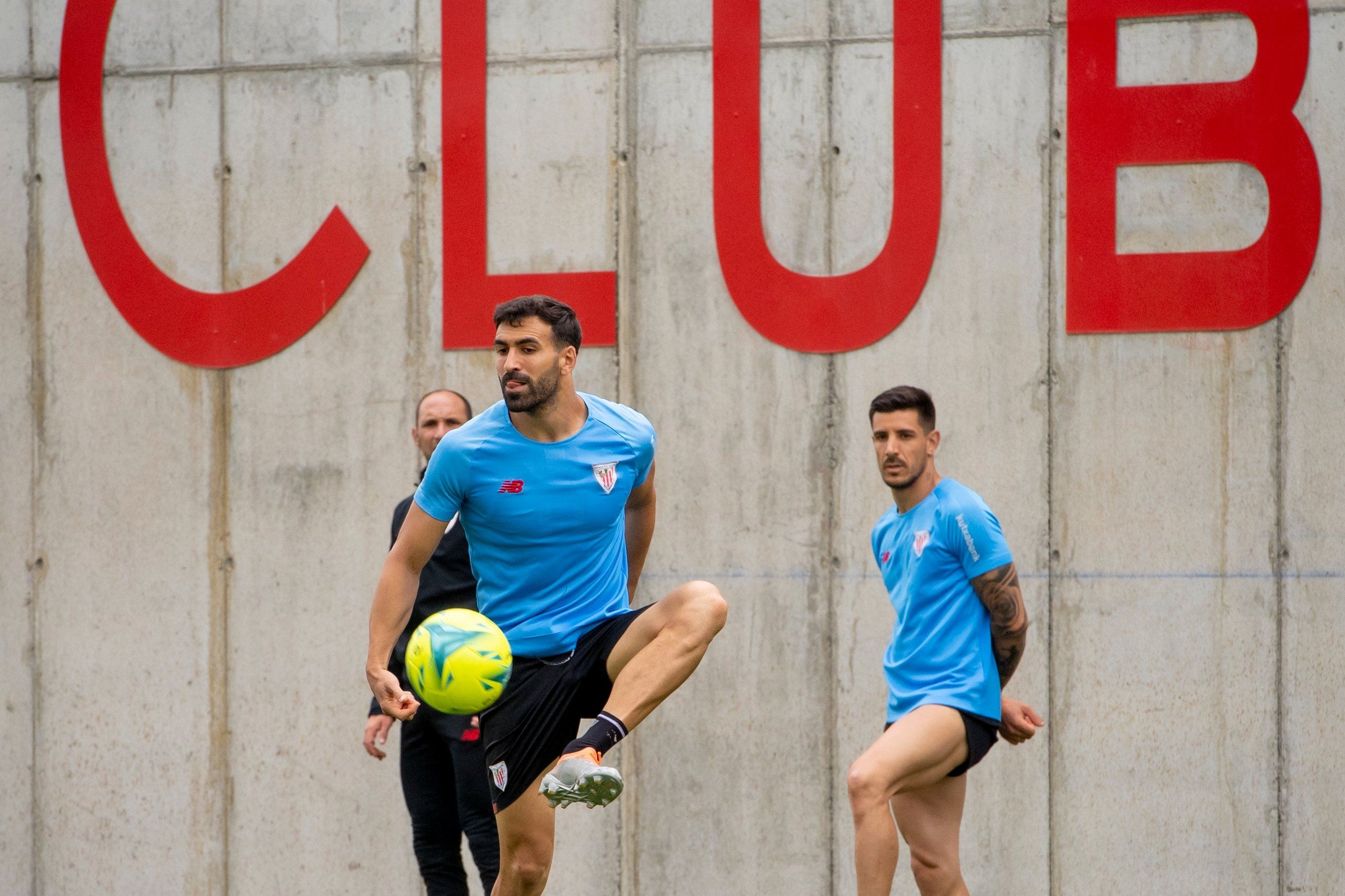 Control de Mikel Balenziaga en Lezama.