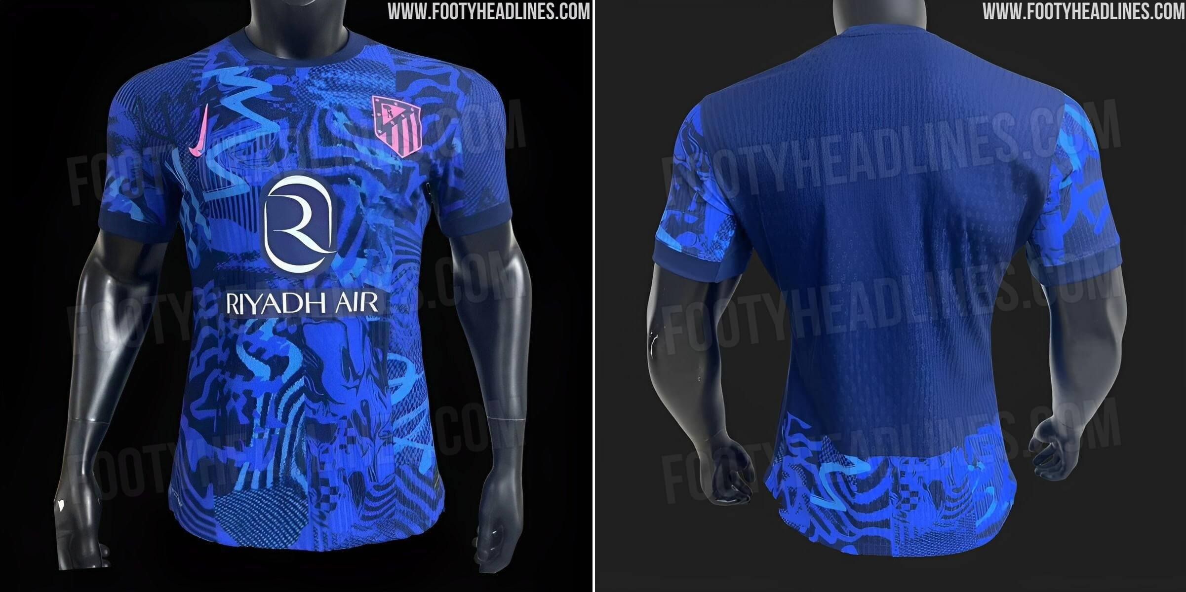 La tercera equipación del Atlético de Madrid 2024/2025 (Fotos: Footy Headlines).