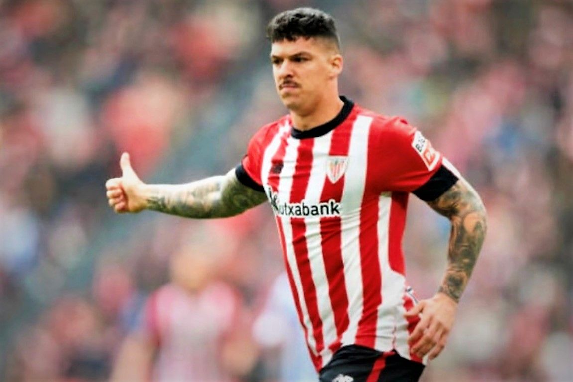 Ander Capa, titular en un derbi vasco ante la Real Sociedad en San Mamés.