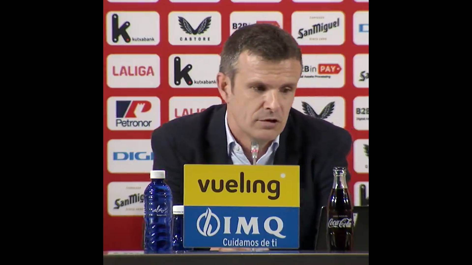  Declaración institucional de Jon Uriarte sobre el tema de la Grada de Animación de San Mamés del Athletic Club.