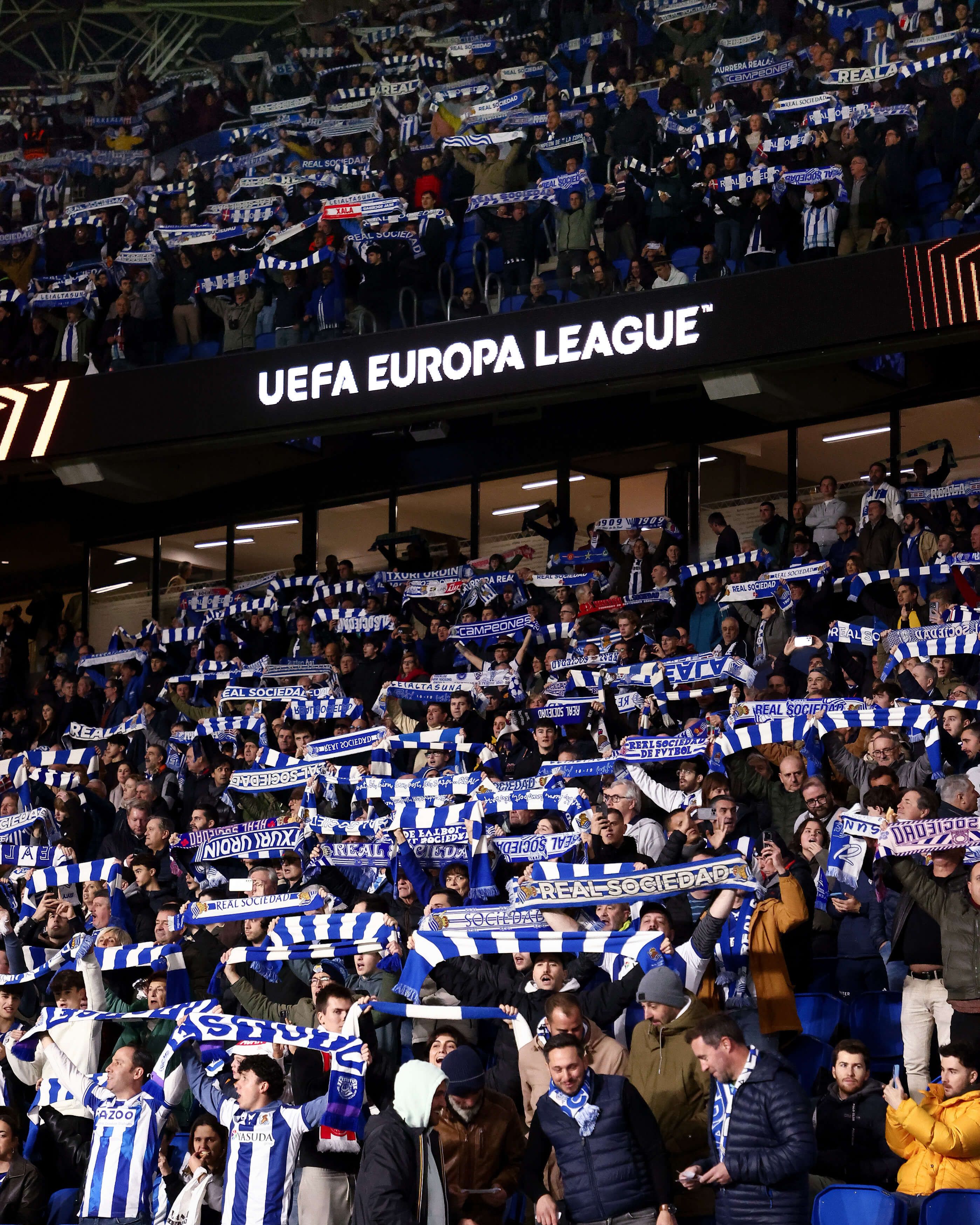 El Reale Arena acoge un nuevo partido de la Europa League.