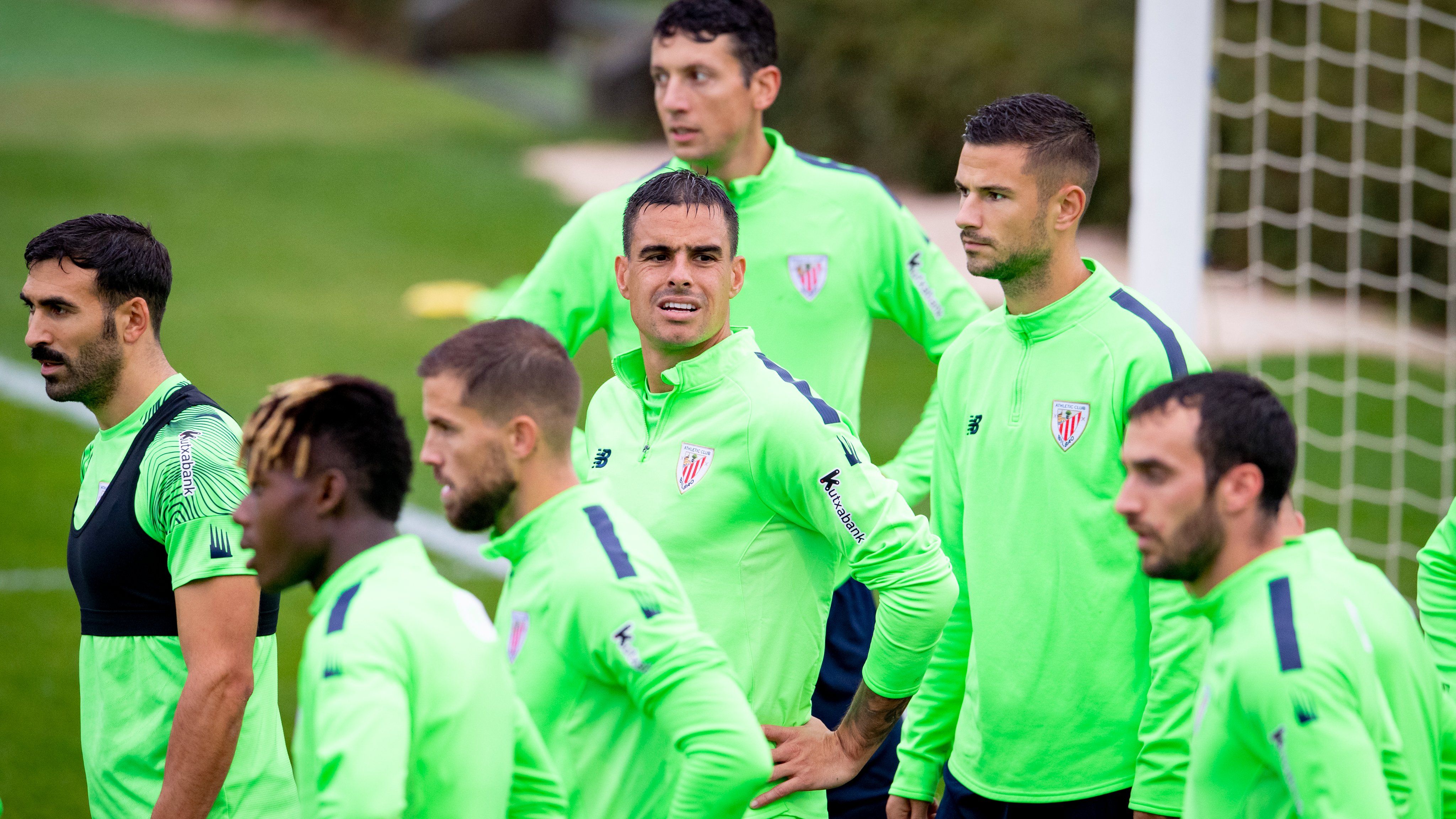  Sesión de trabajo de la plantilla de Ernesto Valverde en Lezama.