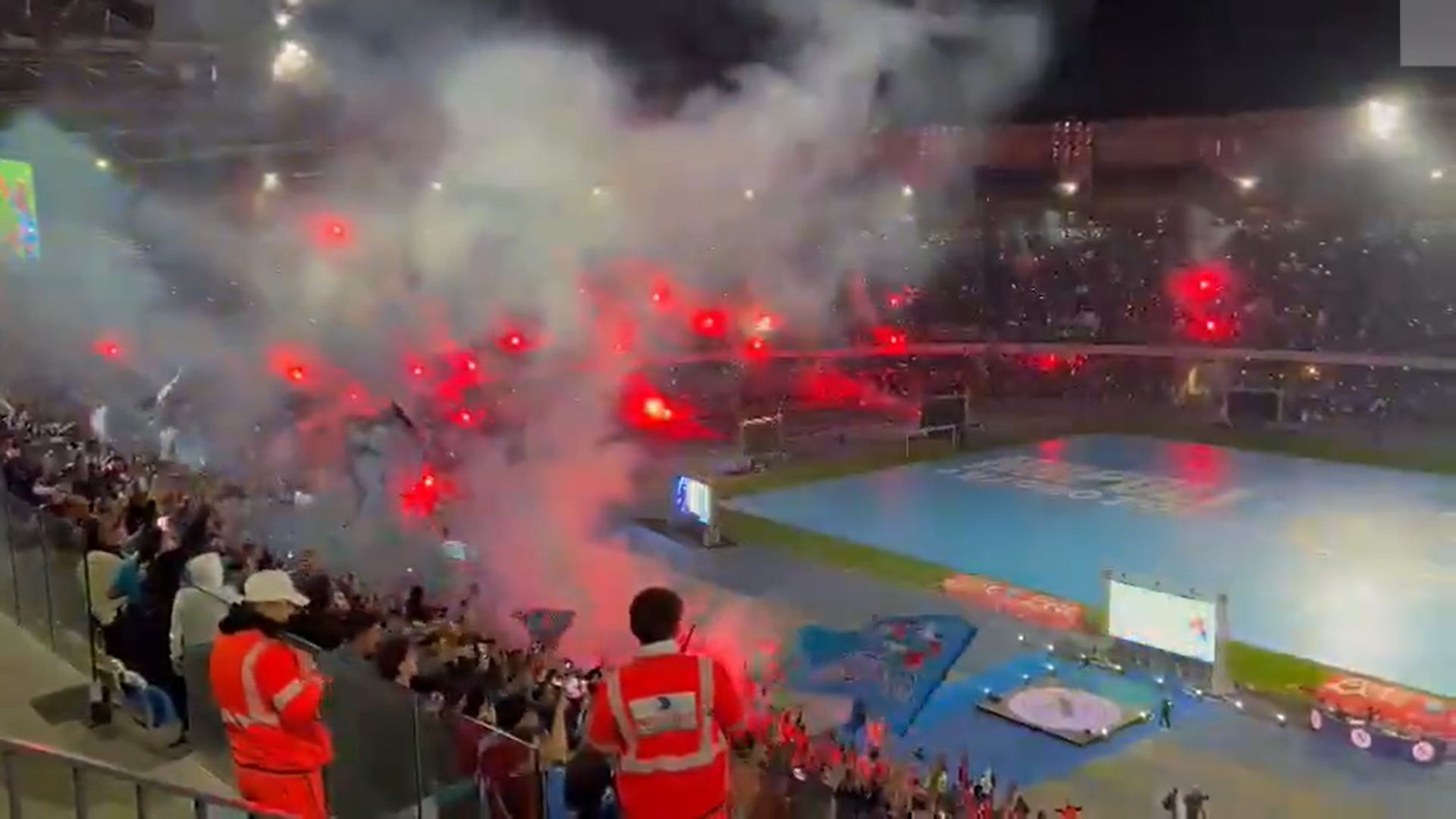 Estadio Diego Armando Maradona durante el Udinese-Nápoles.