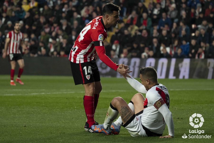  Dani García ante el Rayo en Vallecas..