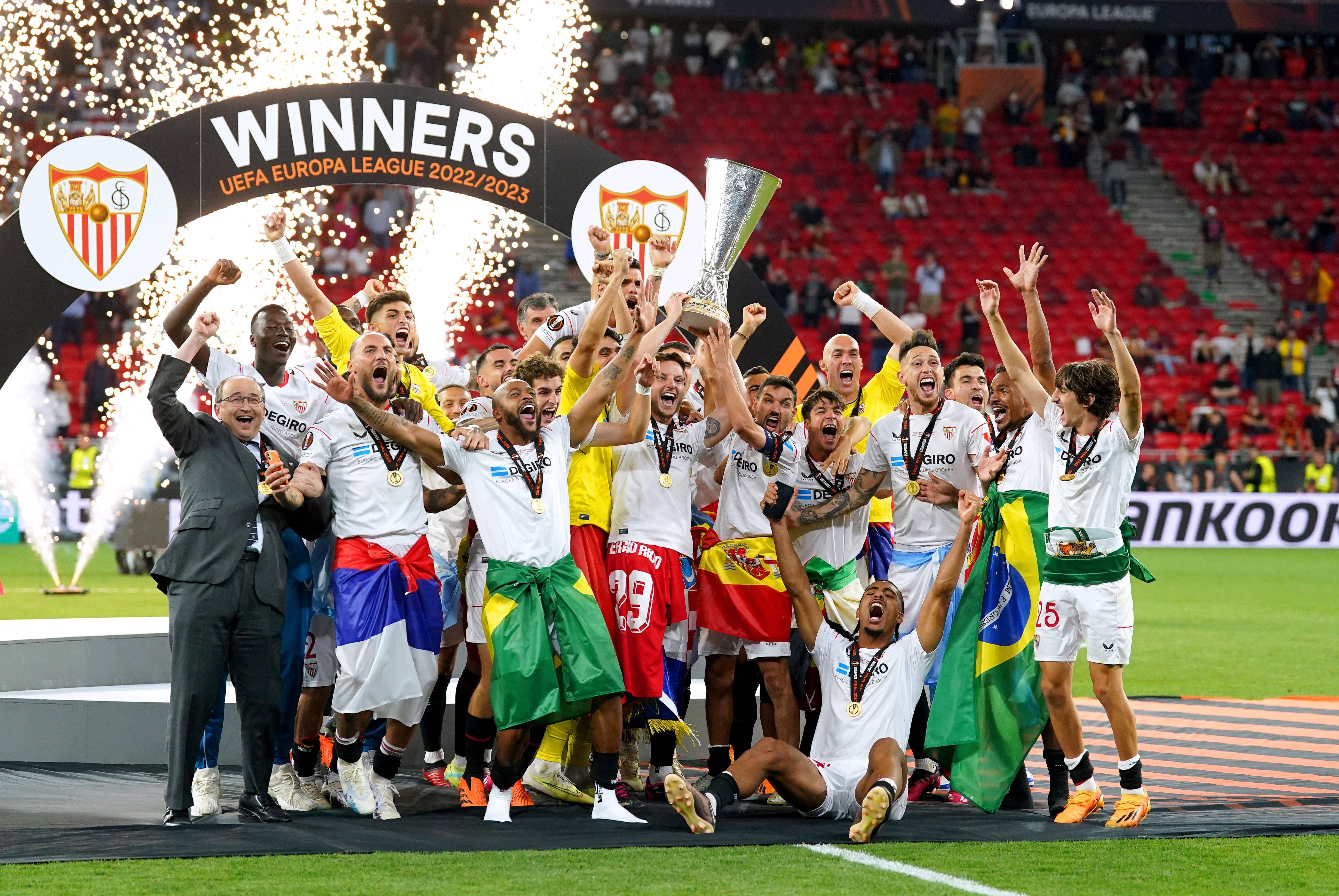 El Sevilla levanta su séptima Europa League