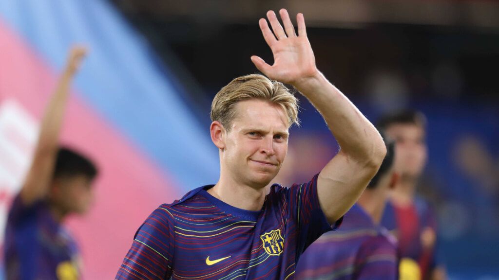  Frenkie de Jong en un partido del FC Barcelona (Cordon Press)