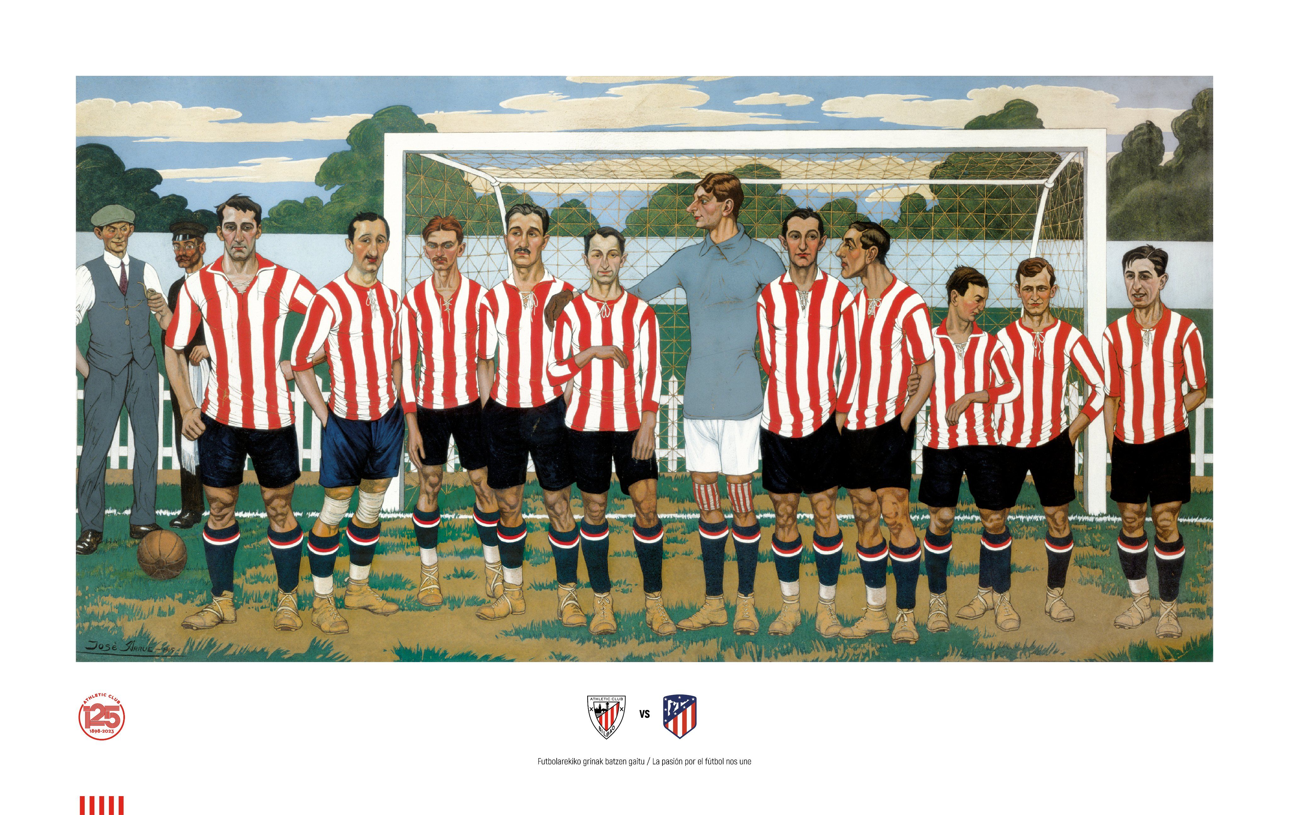  La foto adjuntada por el club junto a su respuesta el Atlético de Madrid.