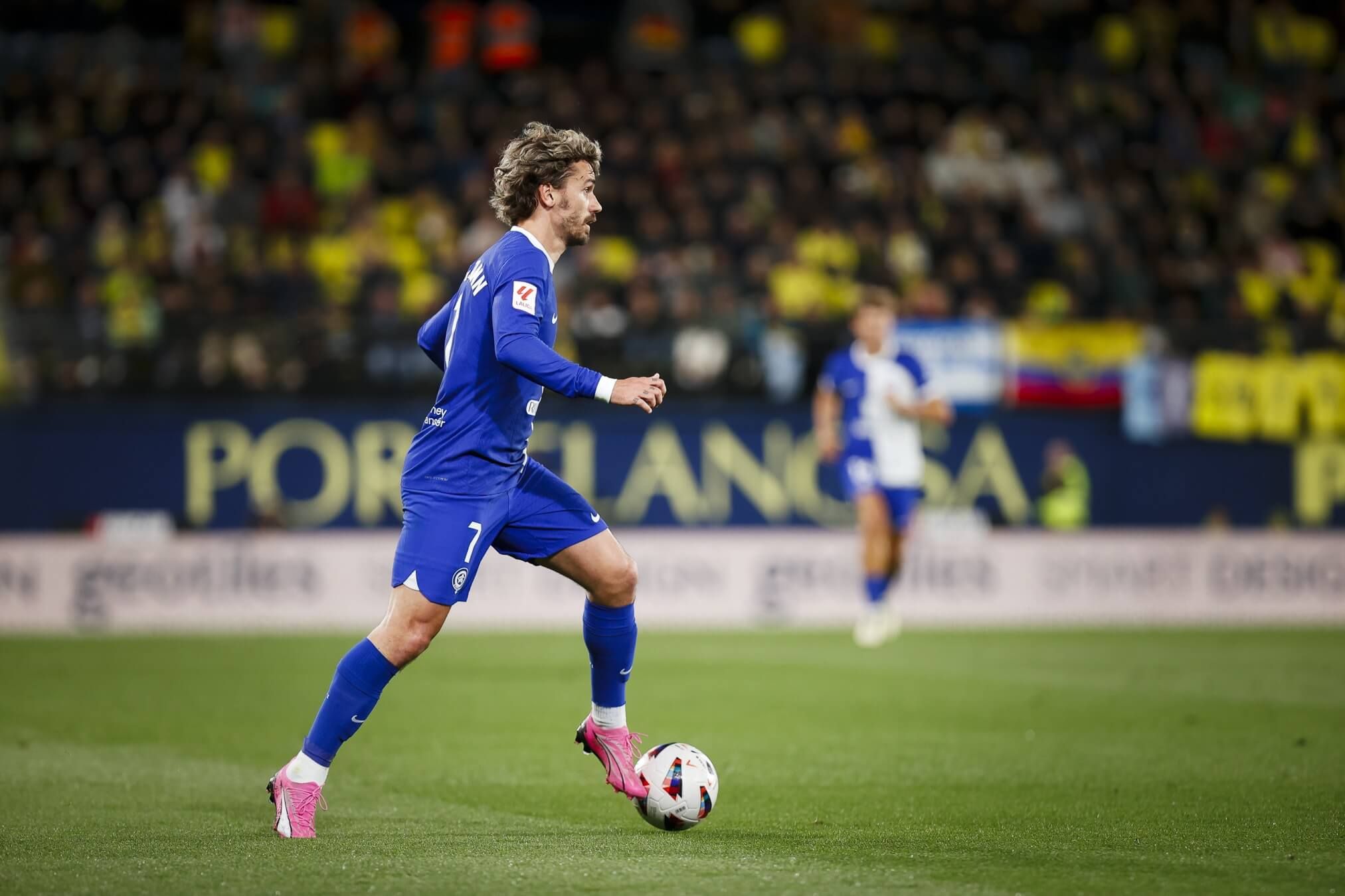 Antoine Griezmann, durante el Villarreal-Atlético.