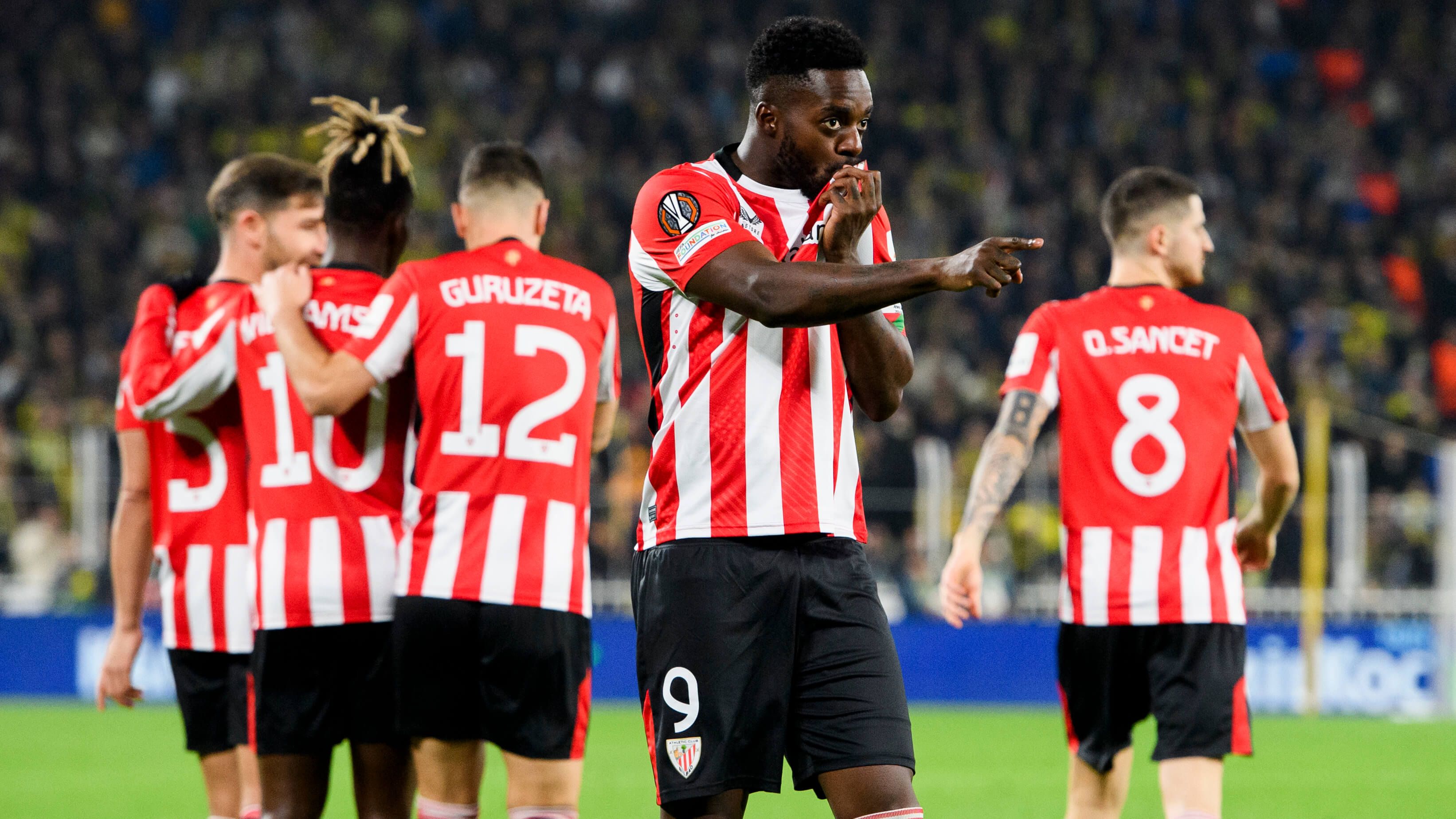  Gol de Iñaki Williams ante el Fenerbahçe en Estambul.