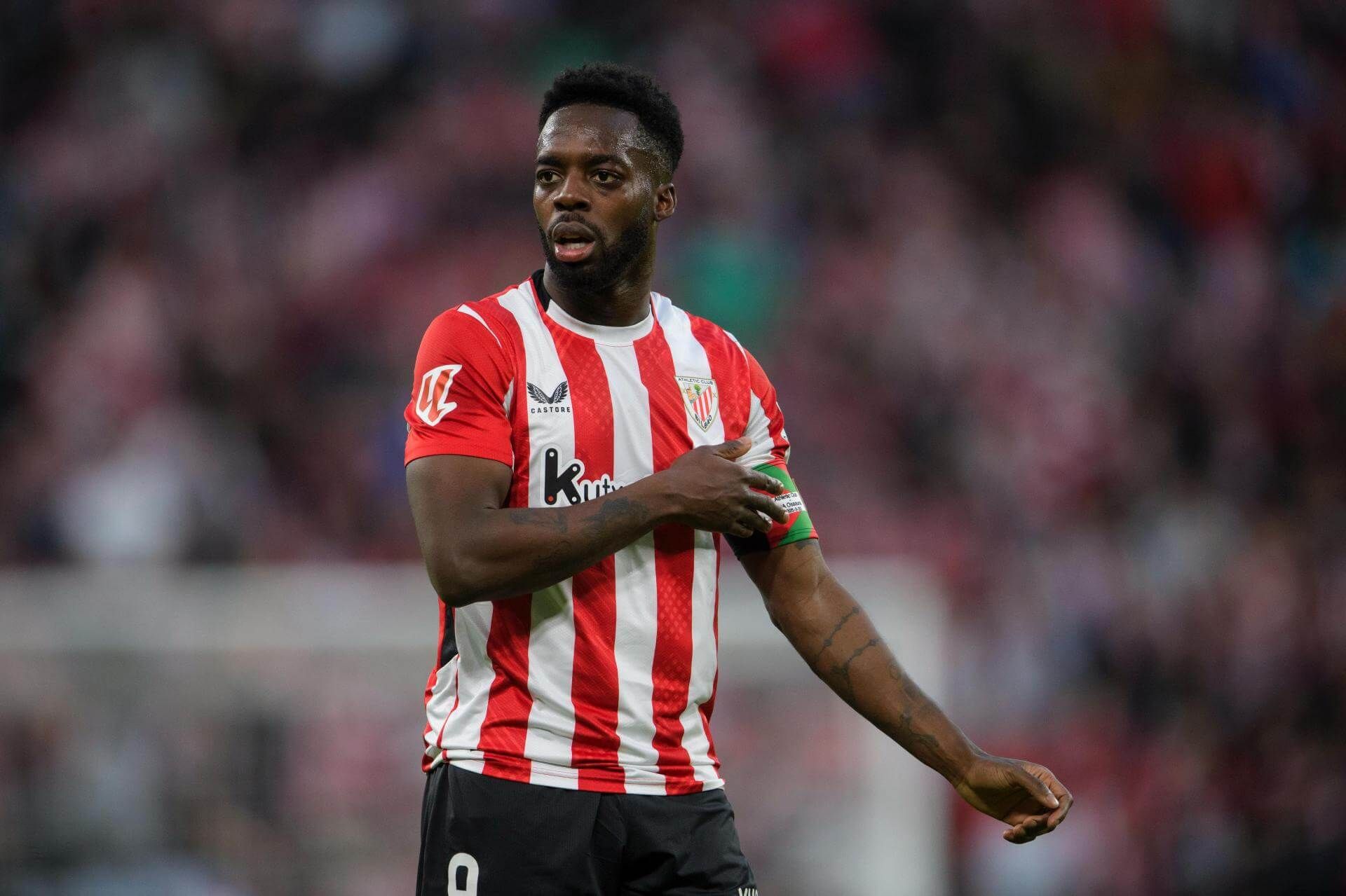  Iñaki Williams, capitán del equipo en San Mamés.