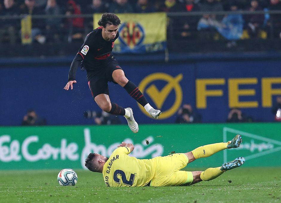  Joao Félix, en el duelo ante el Villarreal.