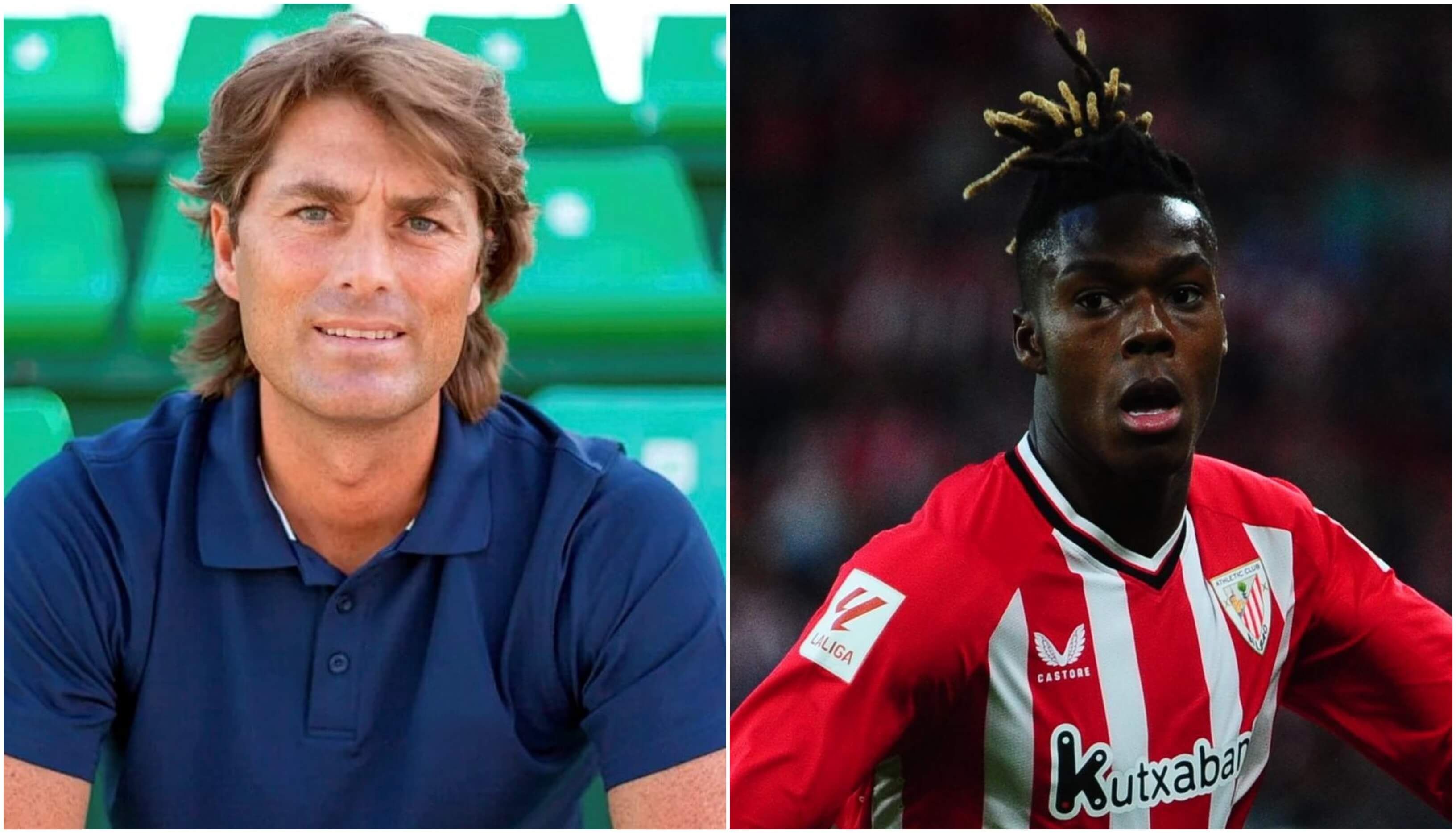  Julen Guerrero y Nico Williams: el Athletic Club, Lezama y su éxito precoz en el fútbol les unen.