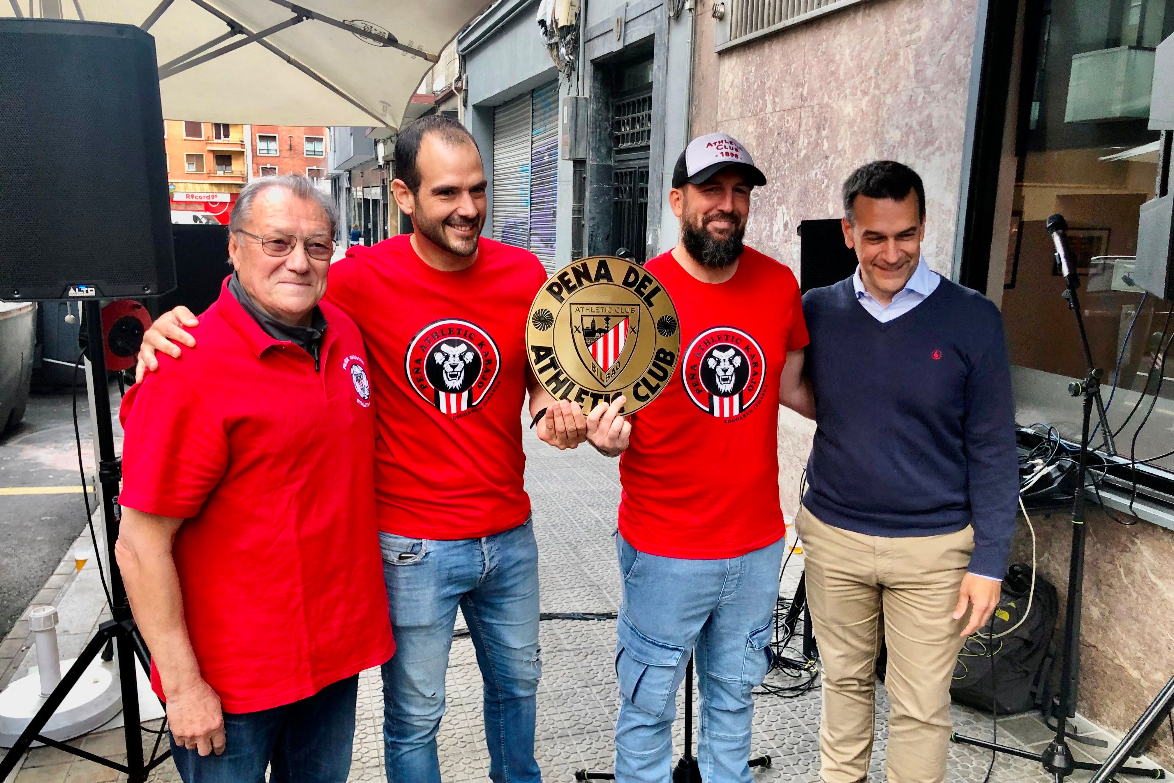 La Peña Athletic Karajo!, inspirada en Marcelo Bielsa, ya es plenamente oficial en Bilbao.