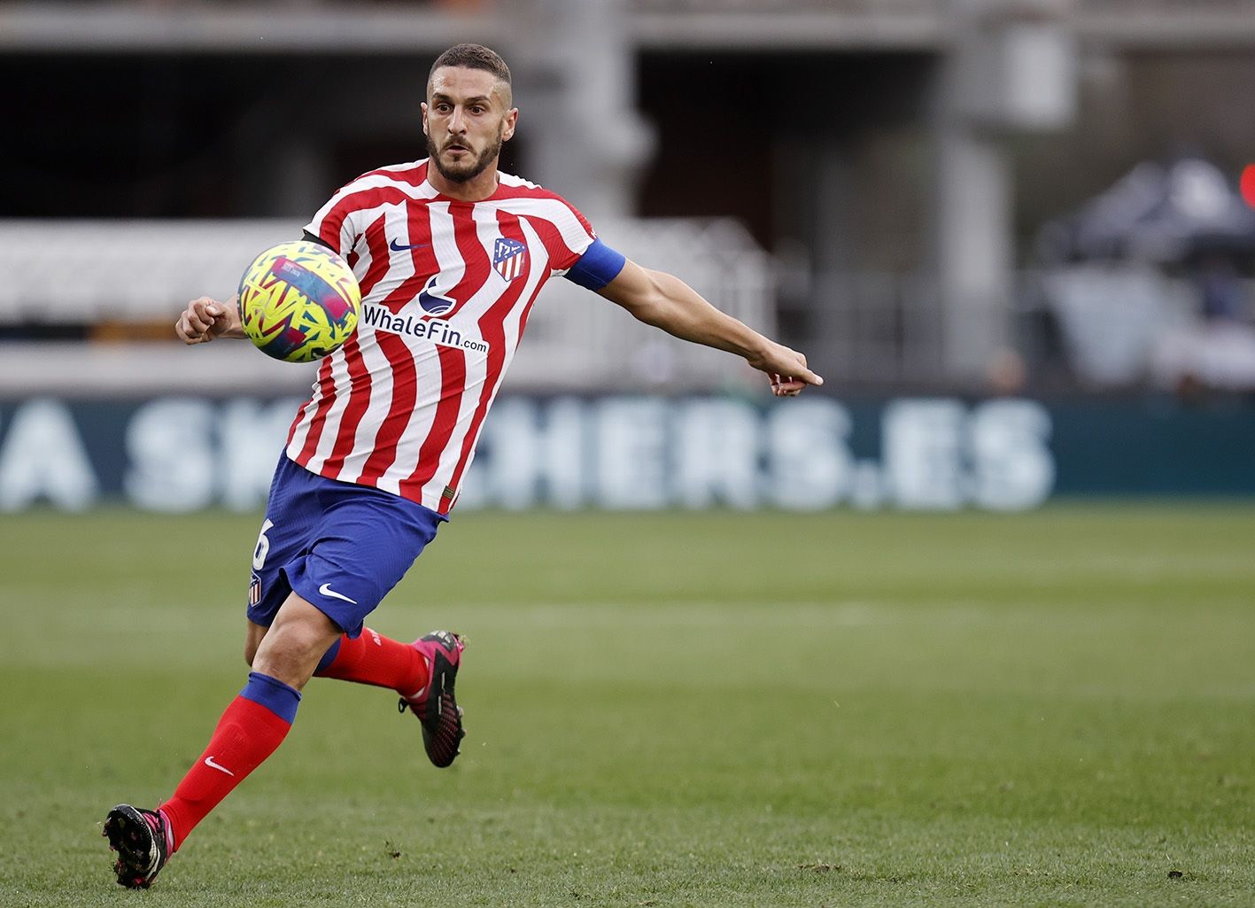 Koke, durante el Celta-Atlético de Madrid.