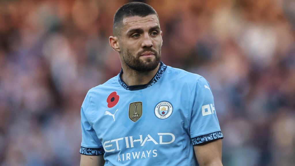 Mateo Kovačić, en un partido del Manchester City (Cordon Press)