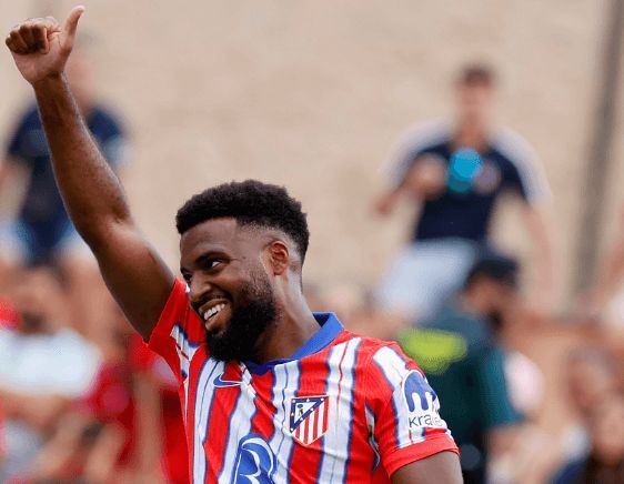  Thomas Lemar, en el partido del Atlético de Madrid contra el Numancia (FOTO: Atleti).