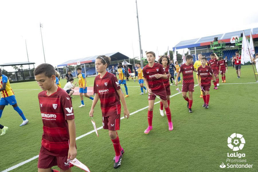  Los jugadores del Sevilla en LaLiga Promises