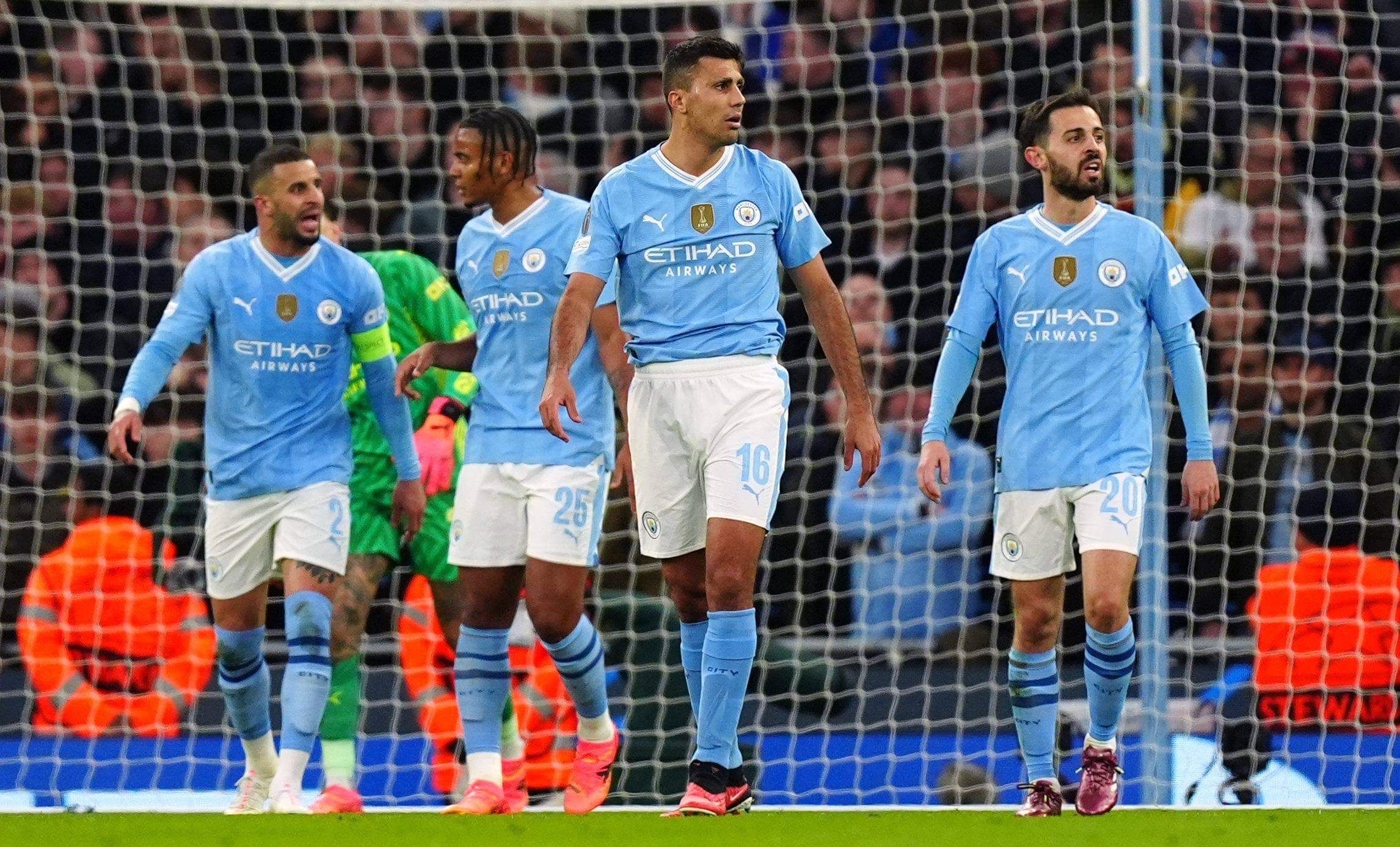  Rodri, en el City-Real Madrid.
