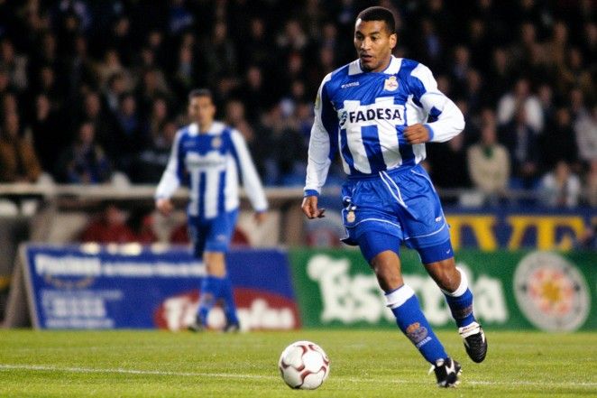 Mauro Silva durante su etapa como futbolista en el Deportivo