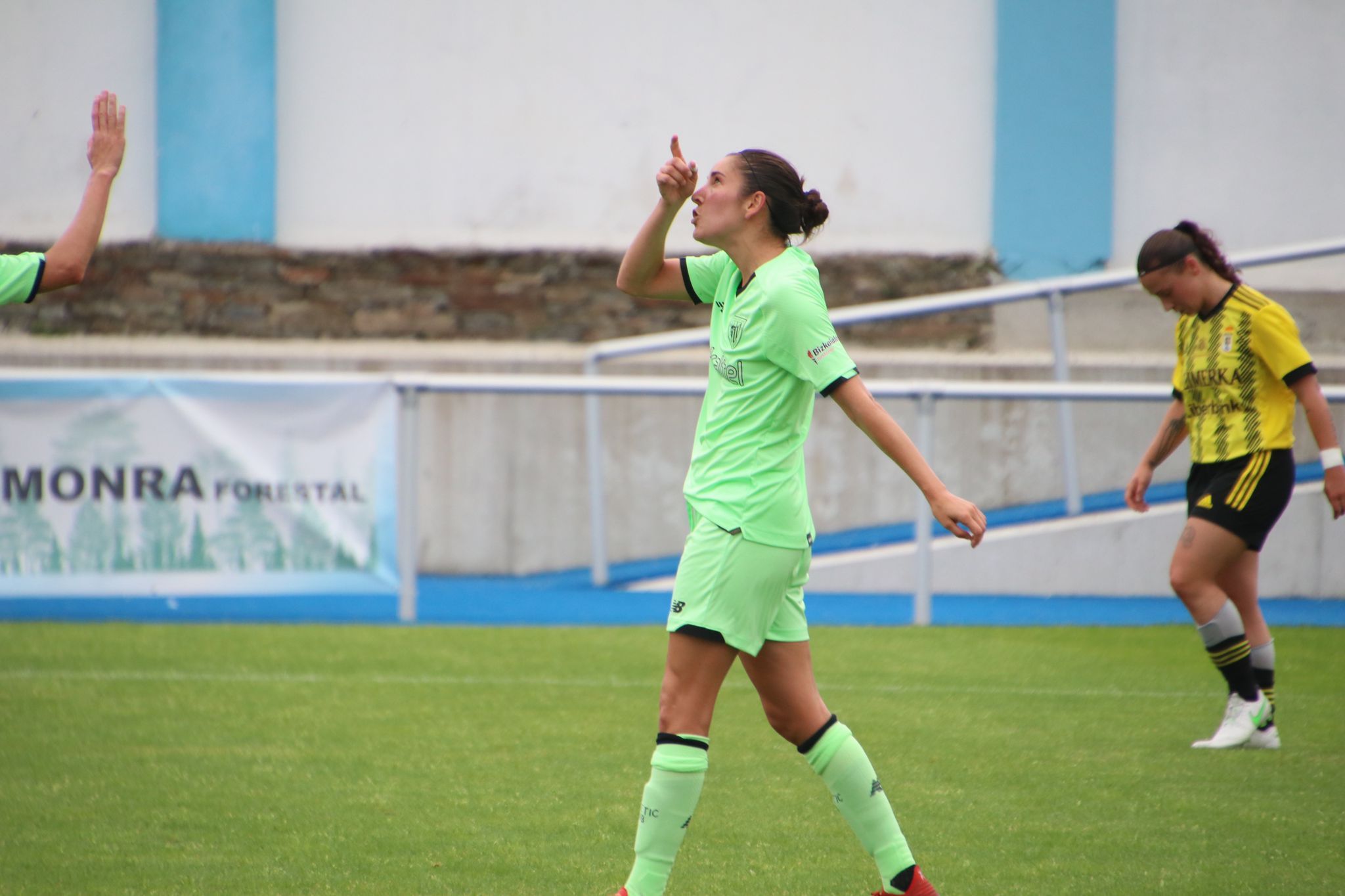  Nekane Díez dedica un gol del equipo del Femenino.