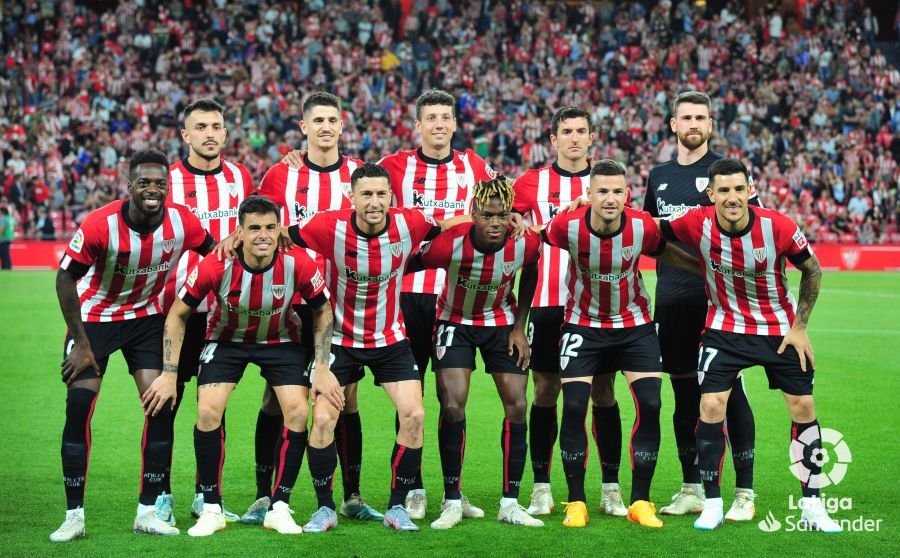  Once titular del Athletic Club para medirse al Real Betis en San Mamés.