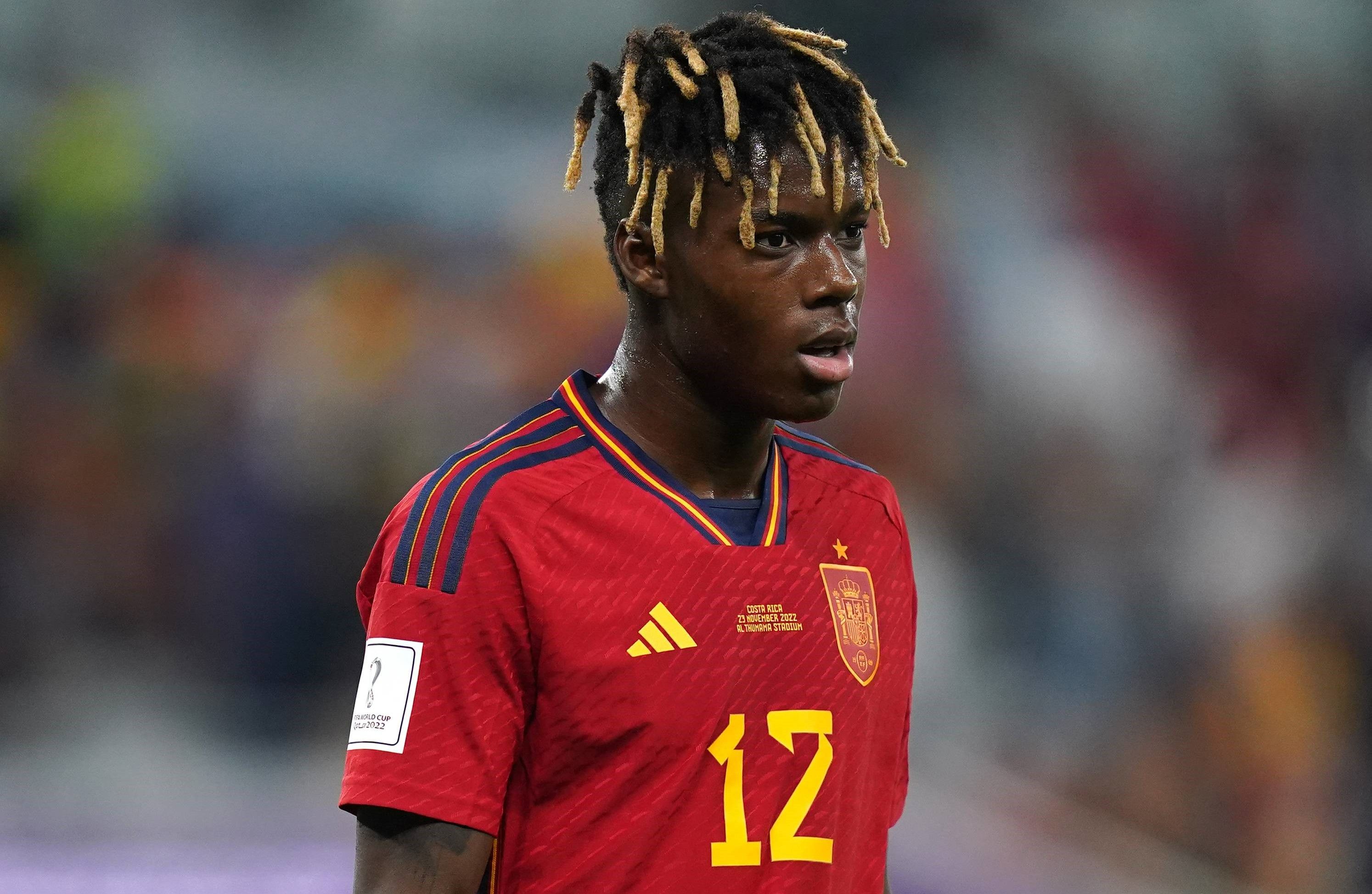  Nico Williams, en el Mundial de Qatar con la selección de Luis Enrique.