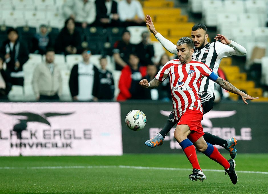  Ángel Correa, en el amistoso del Atlético ante el Besiktas.