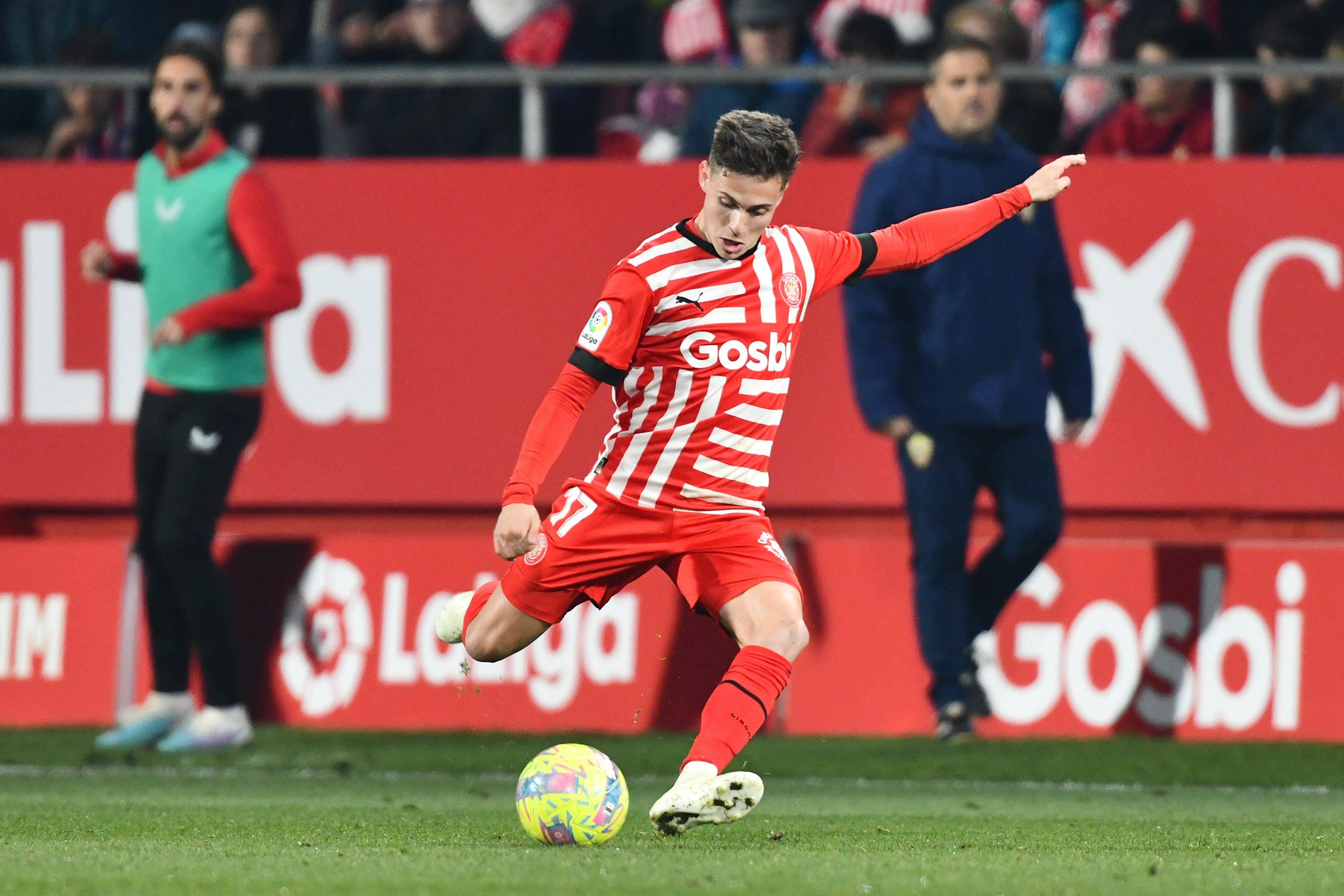  Rodrigo Riquelme, jugador del Girona.