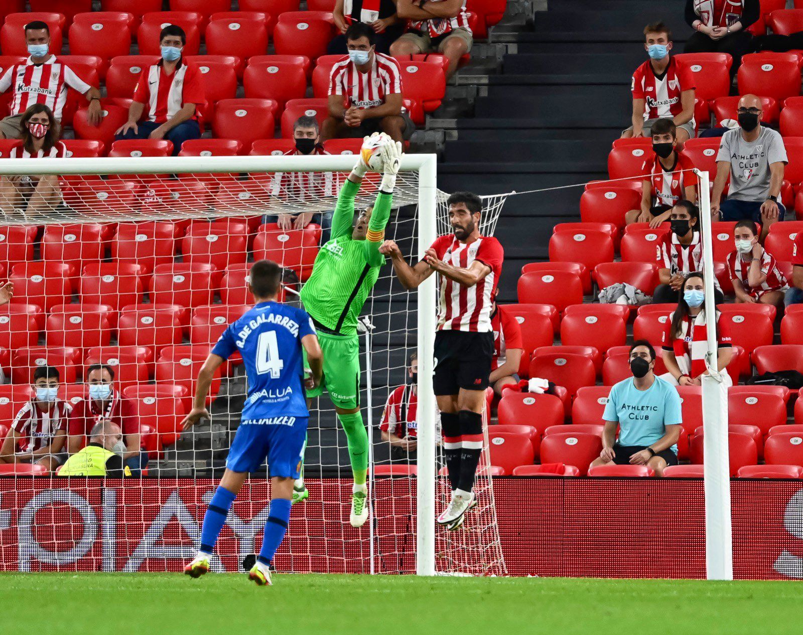  Ruíz de Galarreta, durante el Athletic-Mallorca.