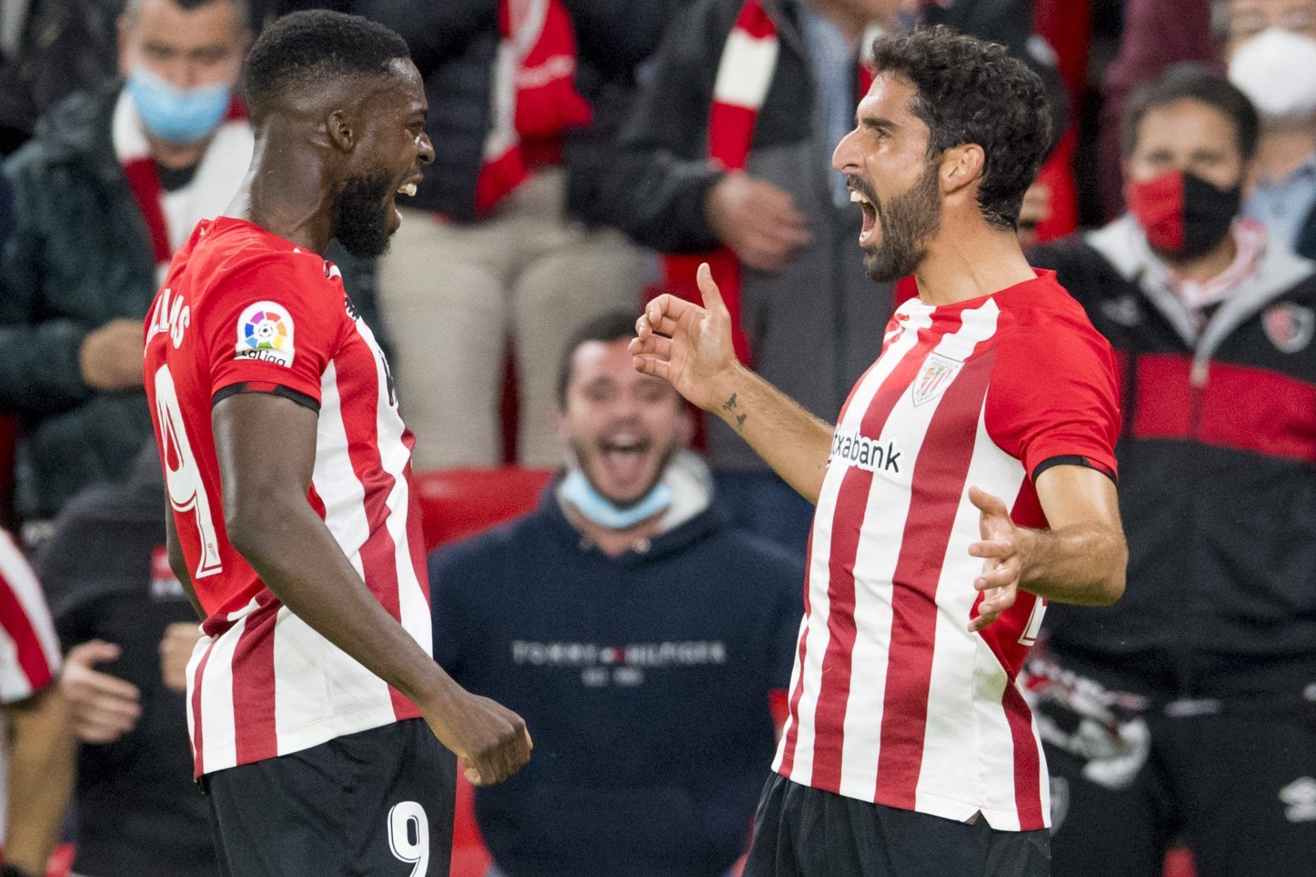  Rugido de Iñaki Williams y Raúl García en San Mamés.