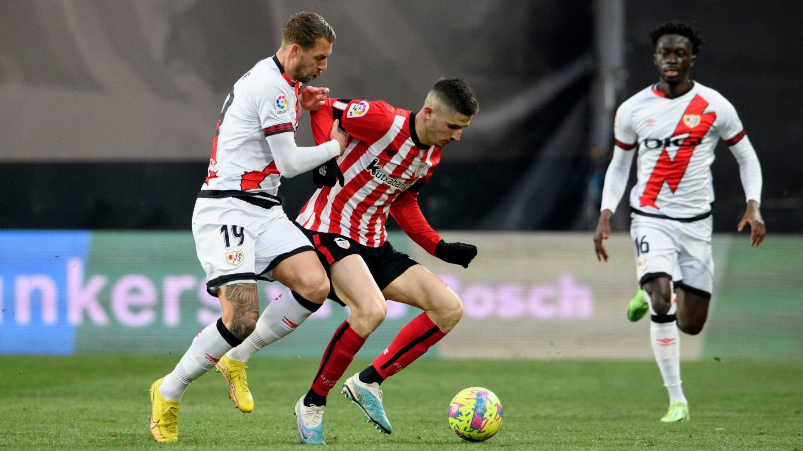 Sancet ante el Rayo en Vallecas.