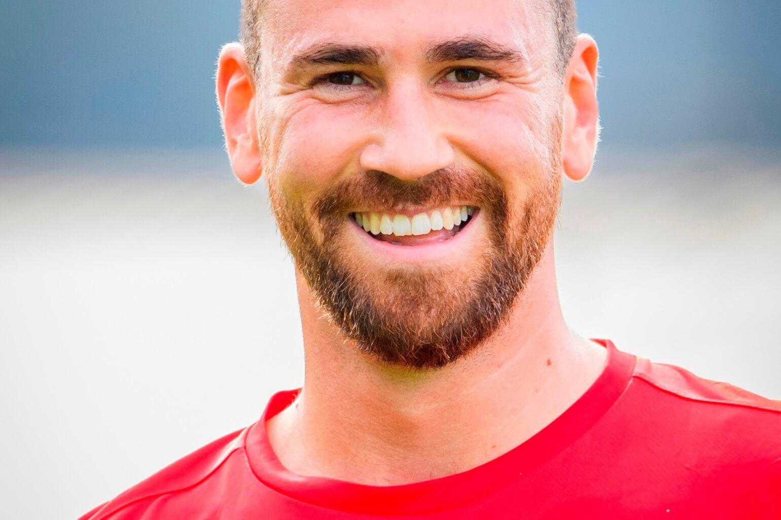  La sonrisa del portero Unai Simón en Lezama.