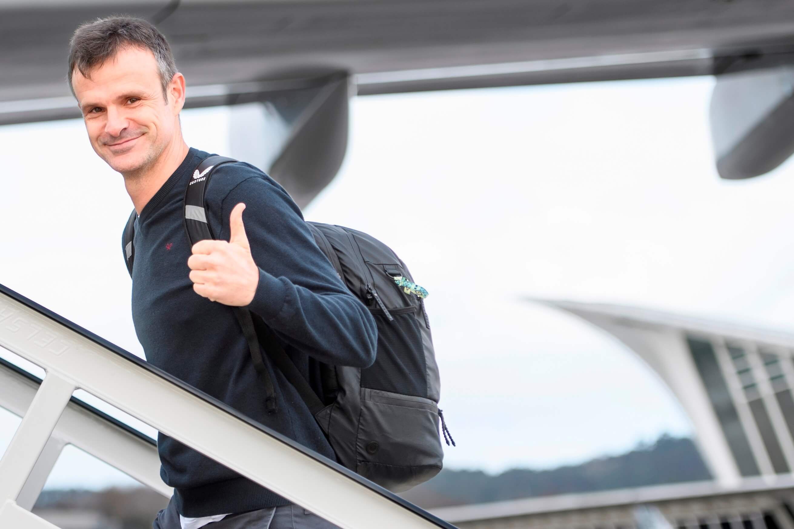  El presidente Jon Uriarte, en Arabia Saudí para la Supercopa.