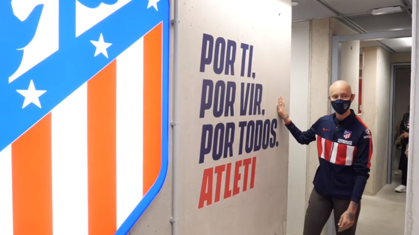  Virginia Torrecilla, en el vestuario de Alcalá.