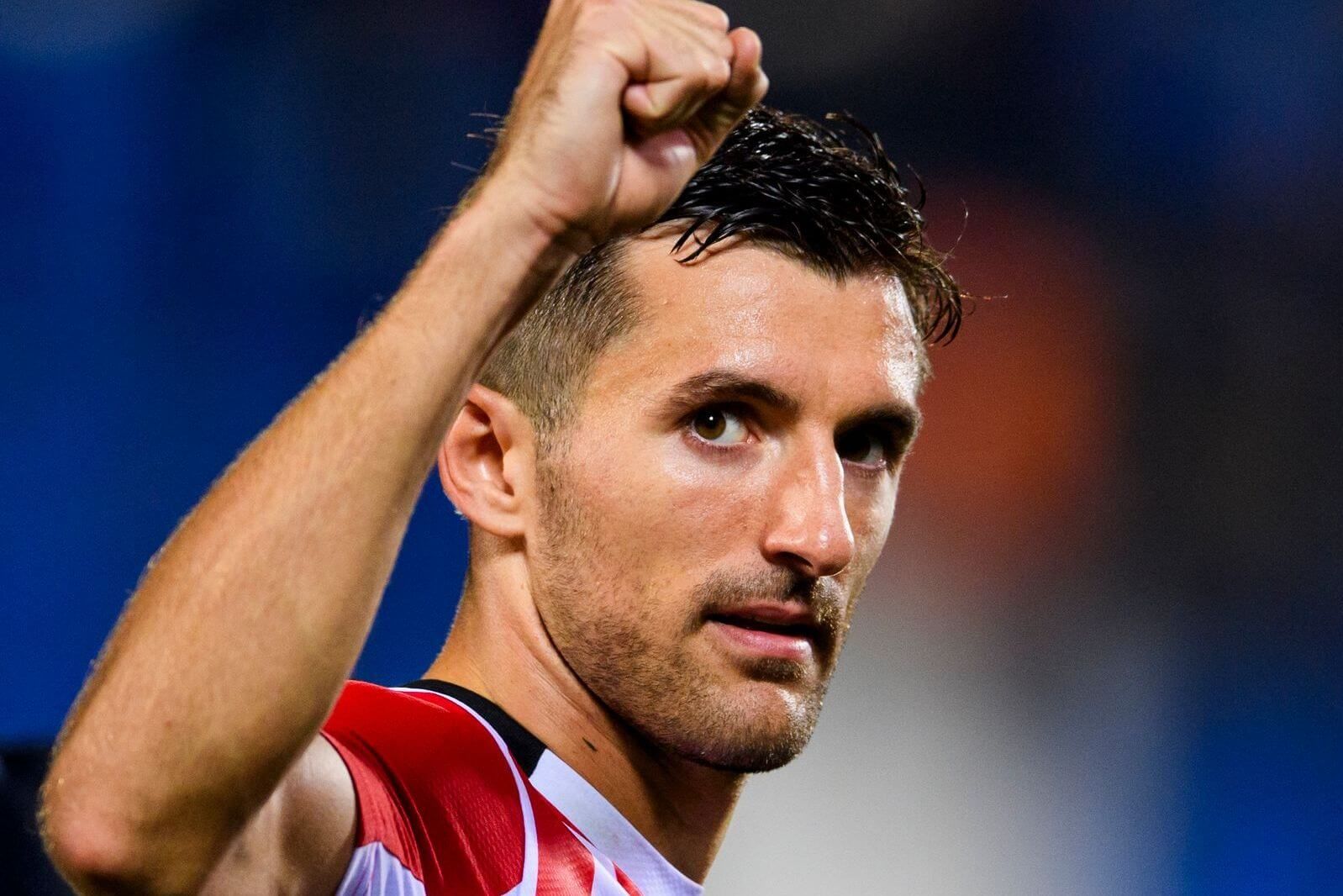 Gol de Daniel Vivian ante el Leganés en Butarque; una roca el defensa babazorro.