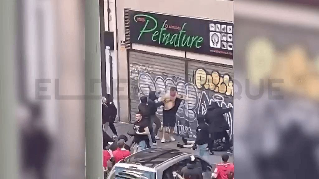  La agresión a los aficionados del Rangers (ElDesmarque)