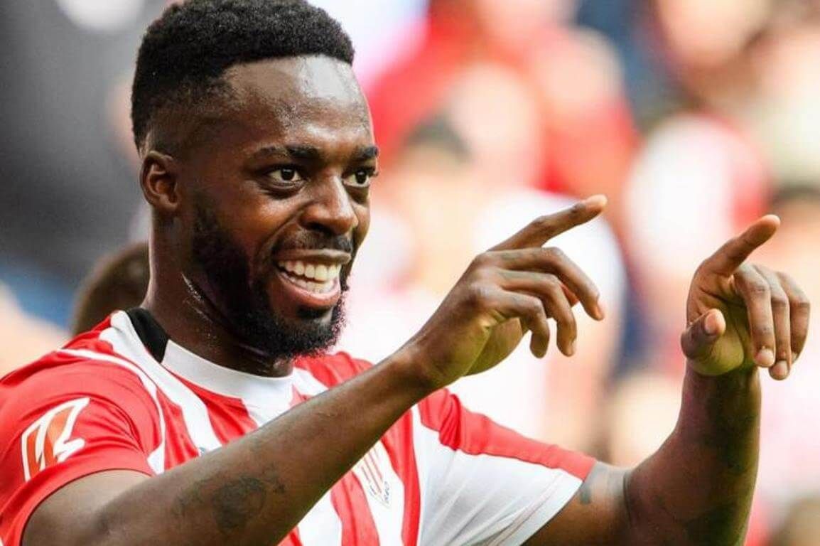  Iñaki Williams, aquí en San Mamés, ha tenido unas palabras preciosas para su compañero Oscar de Marcos.