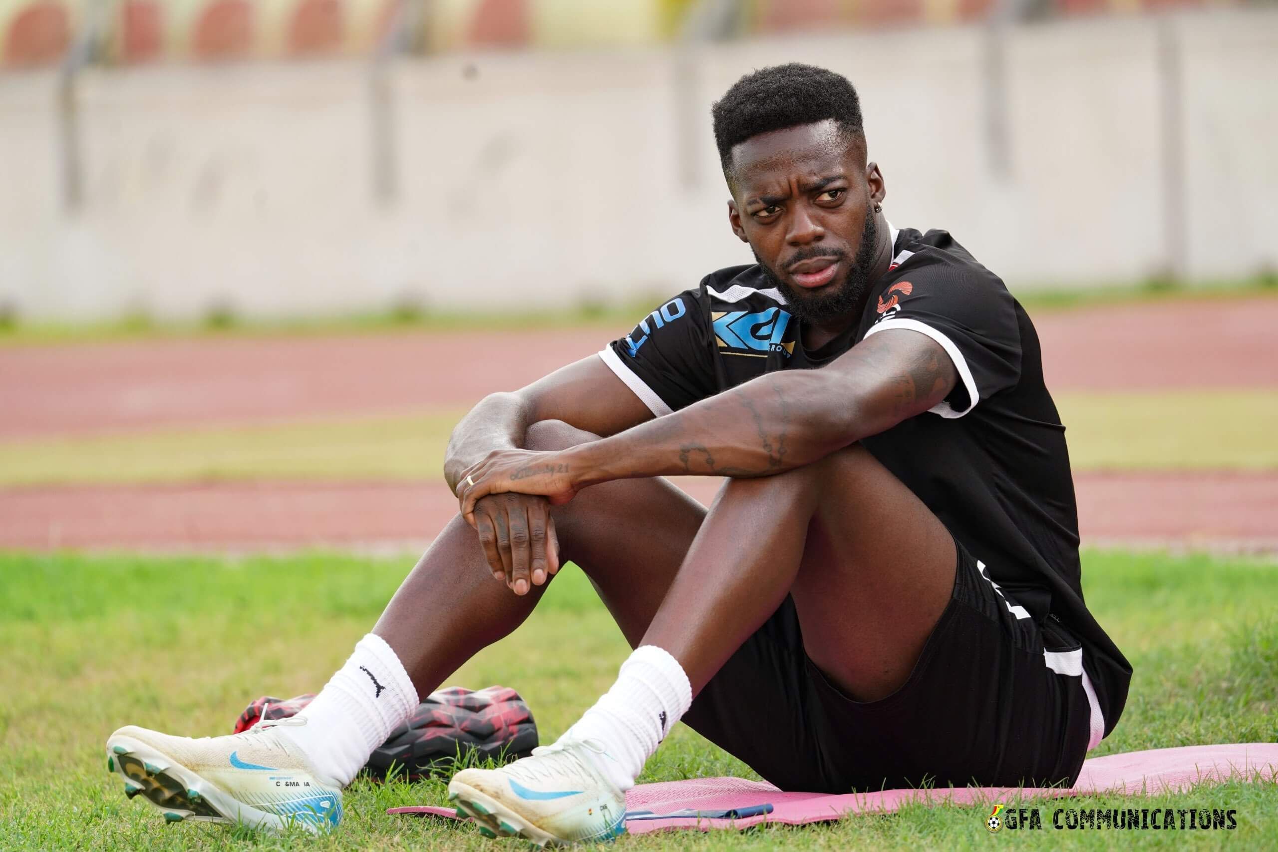 Iñaki Williams, jugador del Athletic Club, convocado con los Black Stars de la selección de Ghana.