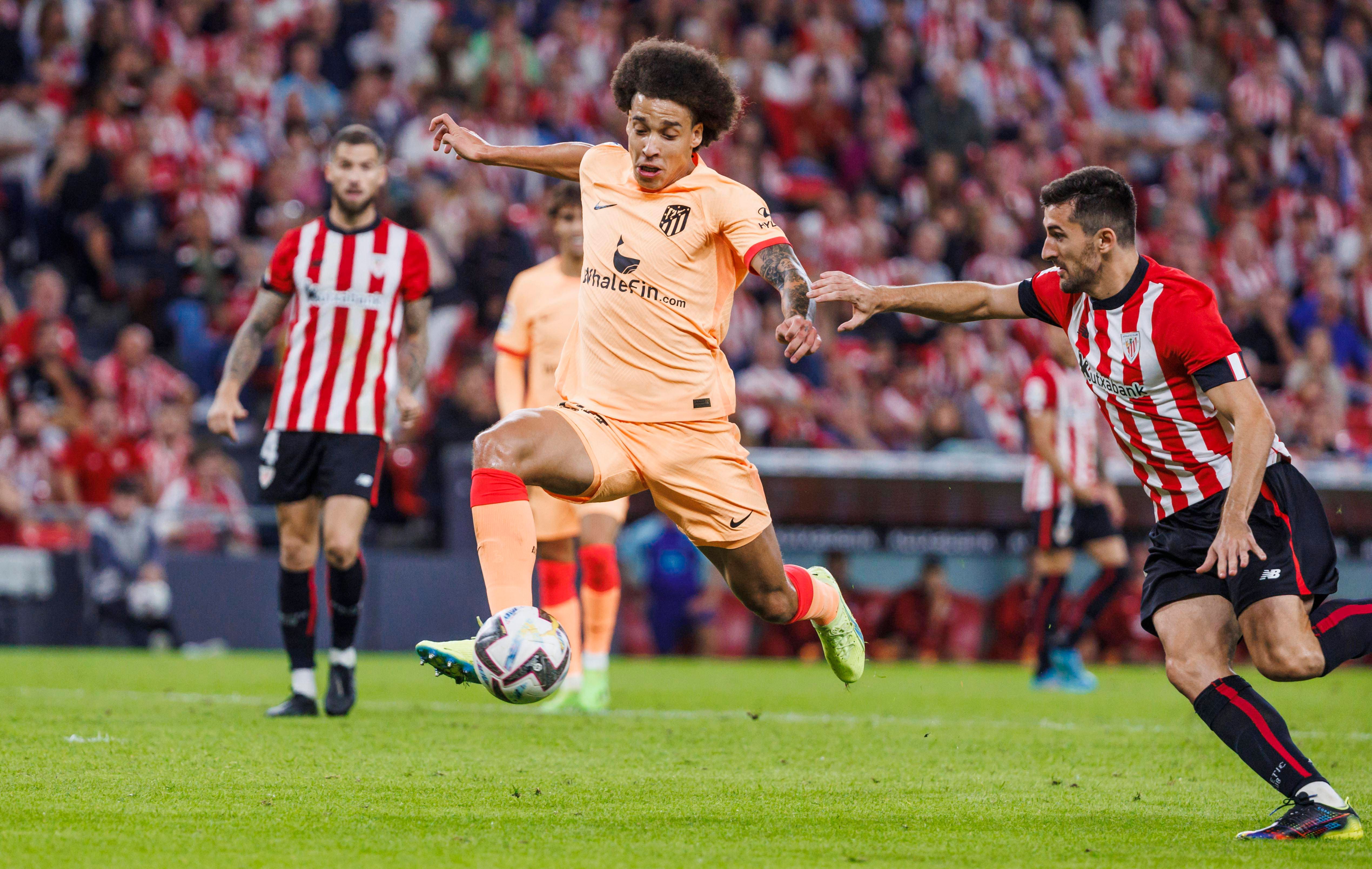  Witsel, durante el Atlético de Madrid-Athletic.